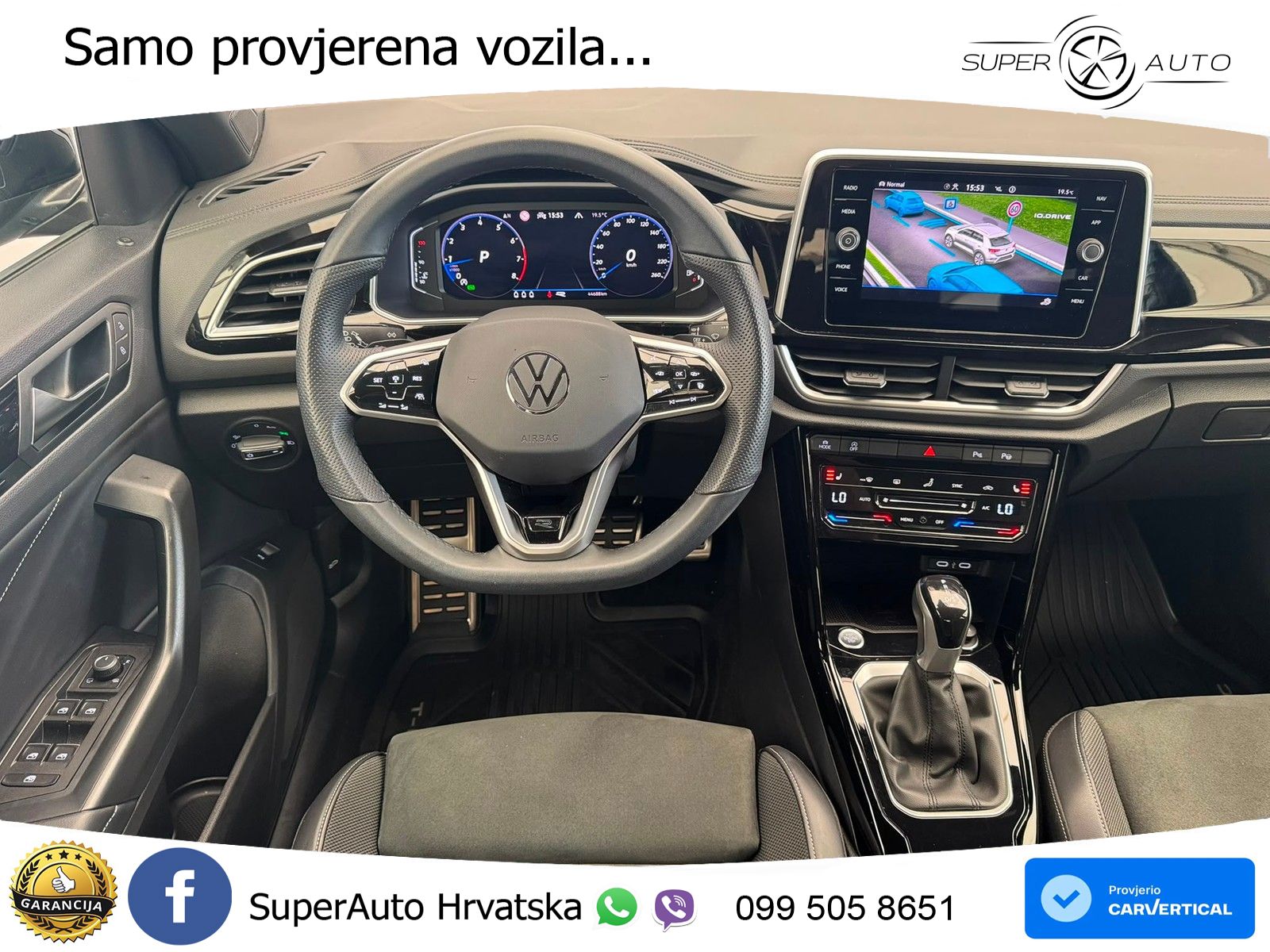 Volkswagen T-Roc 1.5 TSI (150 KS) DSG R-Line LED+GR SJED+ACC
