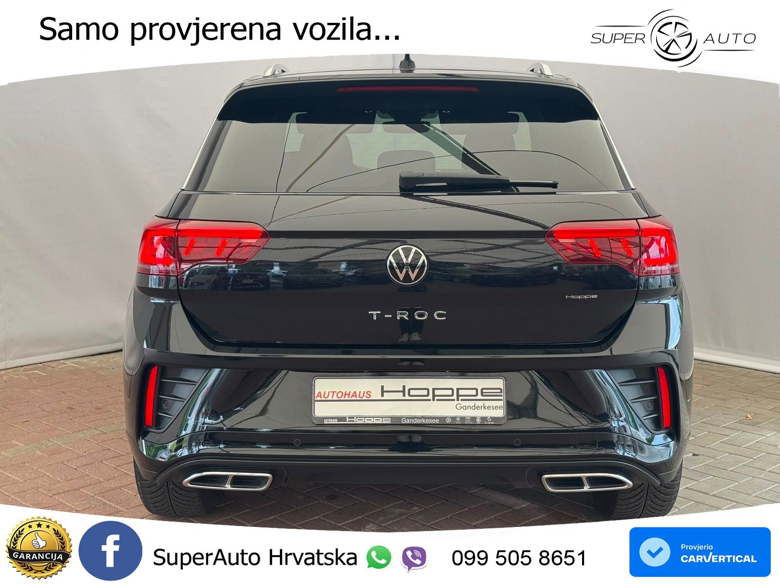 Volkswagen T-Roc 1.5 TSI (150 KS) DSG R-Line LED+GR SJED+ACC