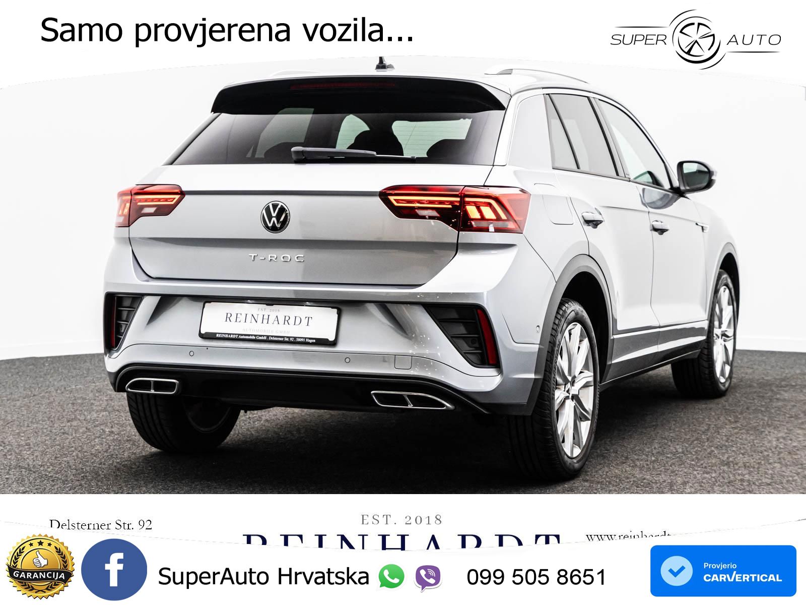 Volkswagen T-Roc I 1.5 TSI (150 KS) DSG LED+GR SJED+ACC
