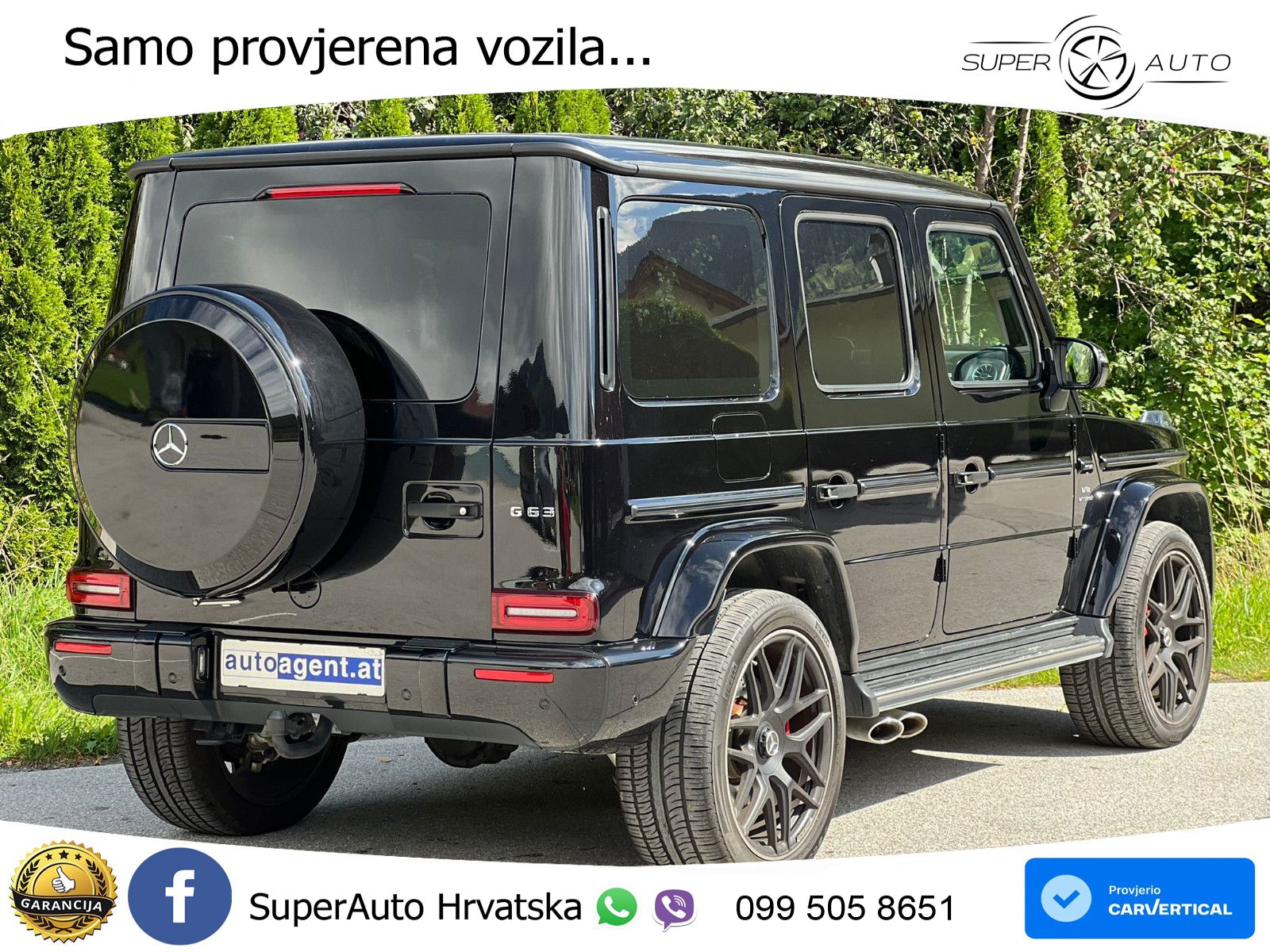Mercedes AMG G 63 Long V8 (585 KS) 4MATIC 9G-TRONIC AMG SPEEDSHIFT TCT Superior