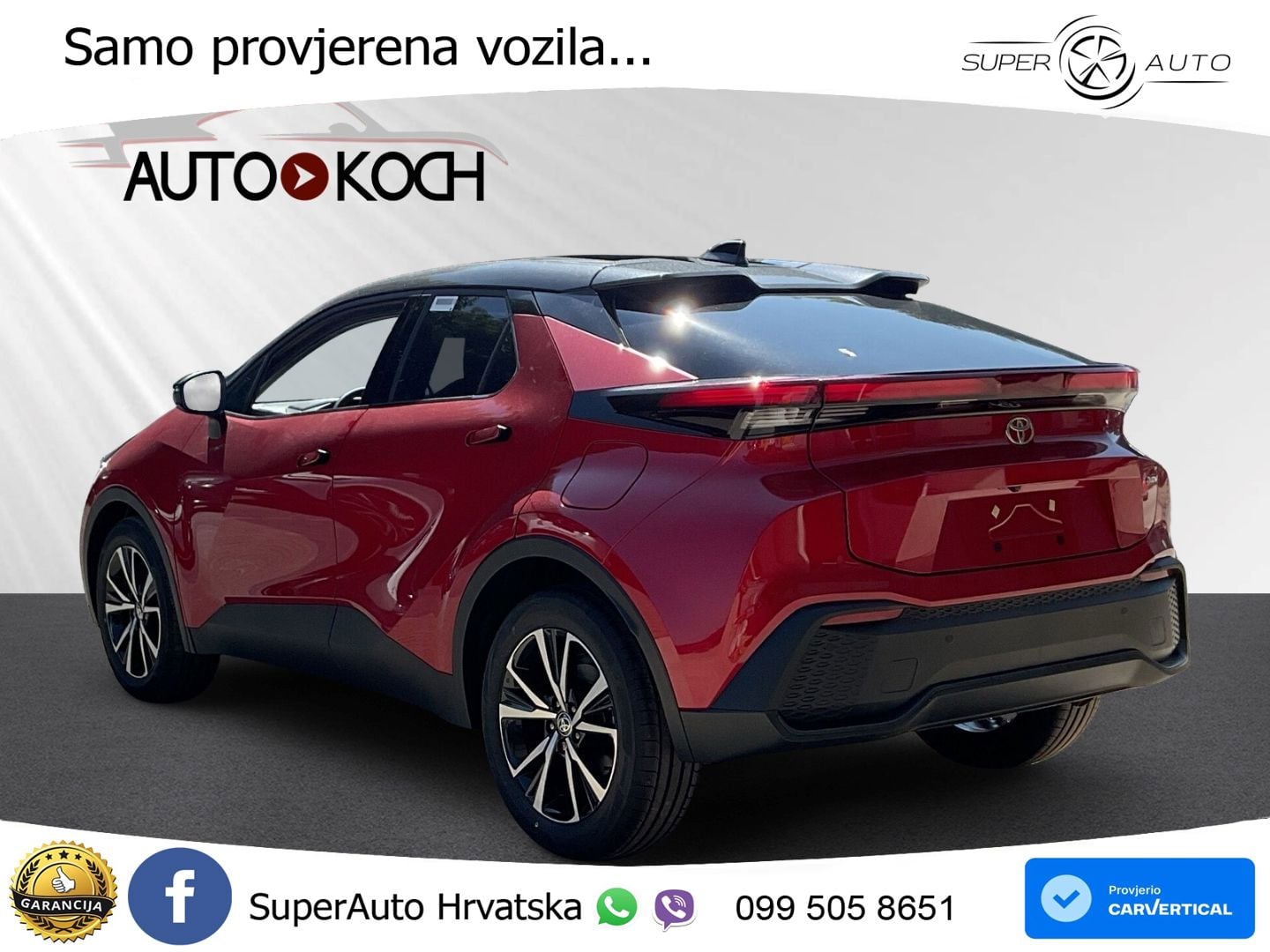 Toyota C-HR 1.8 (140 KS) Hybrid e-CVT Team Deutschland LED+GR SJED+ACC