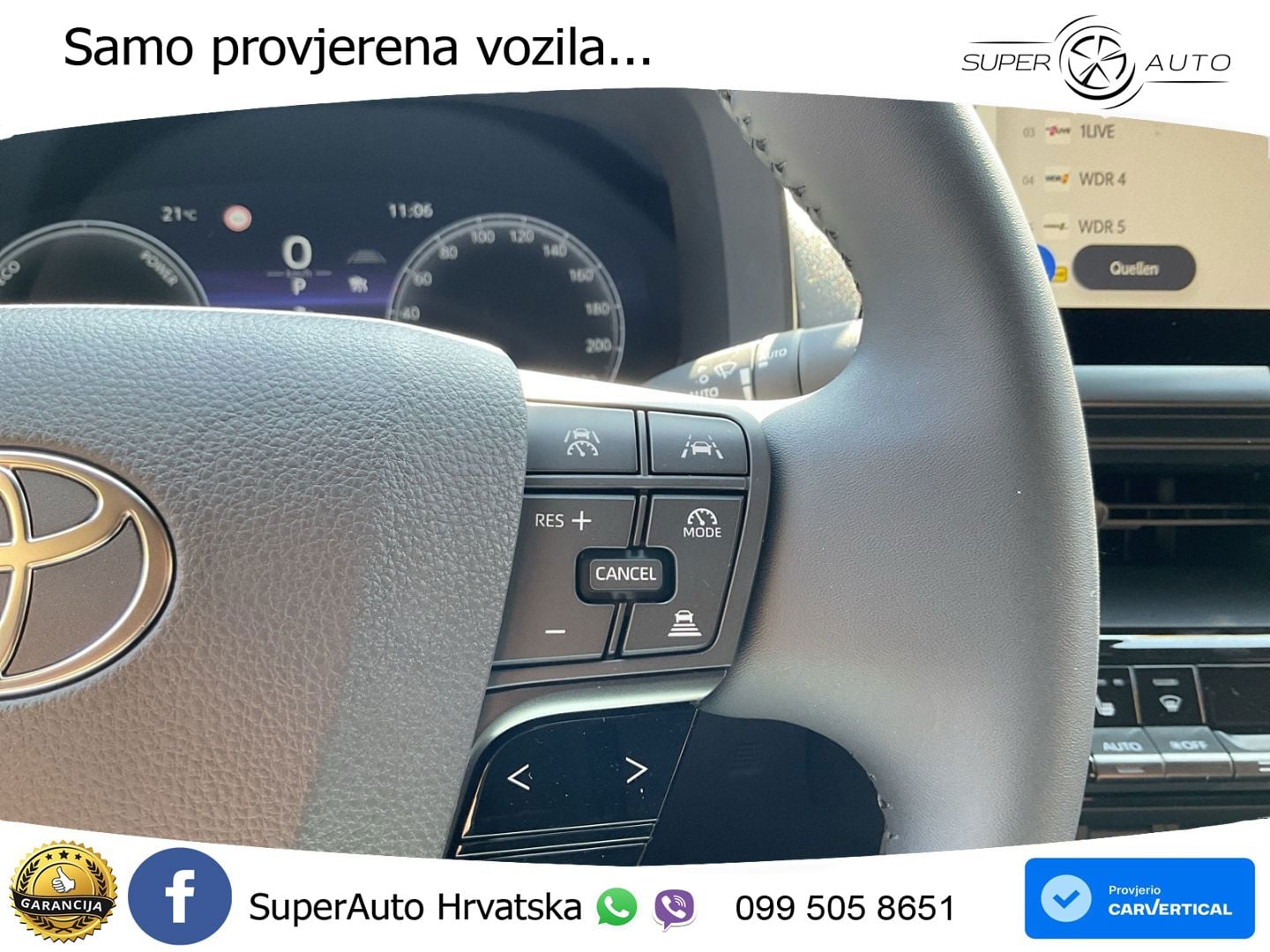 Toyota C-HR 1.8 (140 KS) Hybrid e-CVT Team Deutschland LED+GR SJED+ACC