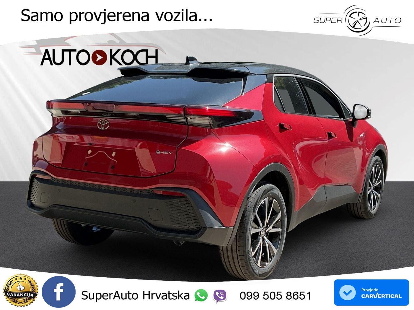 Toyota C-HR 1.8 (140 KS) Hybrid e-CVT Team Deutschland LED+GR SJED+ACC