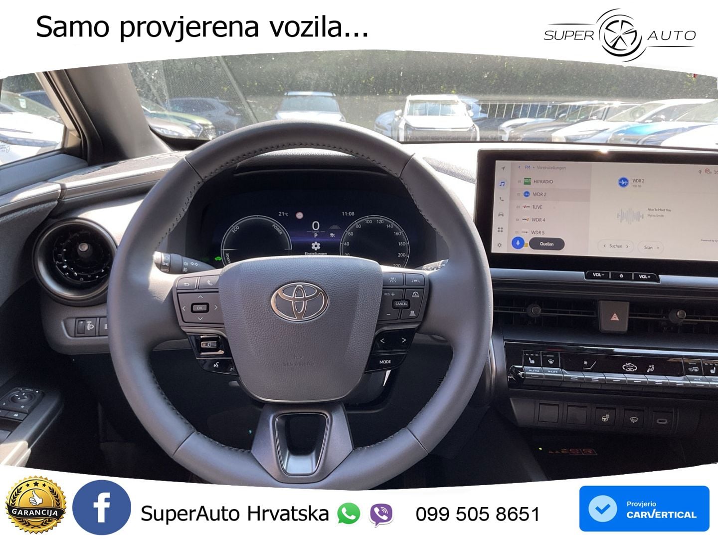 Toyota C-HR 1.8 (140 KS) Hybrid e-CVT Team Deutschland LED+GR SJED+ACC