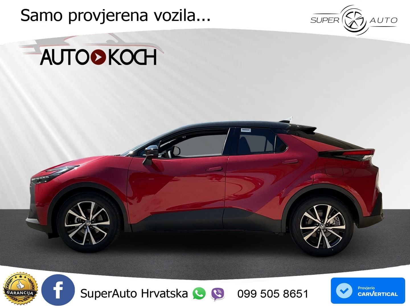 Toyota C-HR 1.8 (140 KS) Hybrid e-CVT Team Deutschland LED+GR SJED+ACC