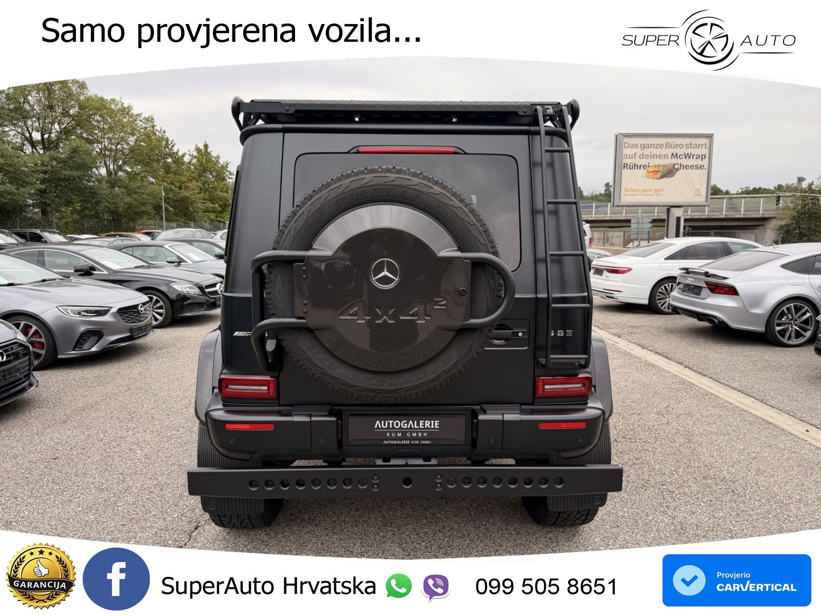 Mercedes AMG G 63 Long V8 (585 KS) 4MATIC 9G-TRONIC AMG SPEEDSHIFT TCT