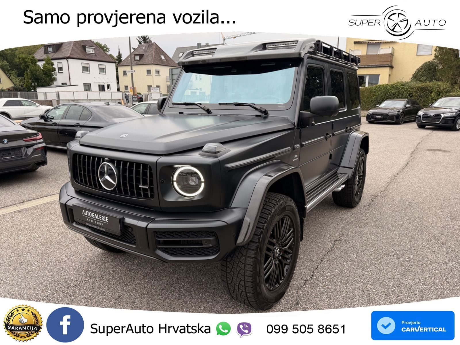 Mercedes AMG G 63 Long V8 (585 KS) 4MATIC 9G-TRONIC AMG SPEEDSHIFT TCT