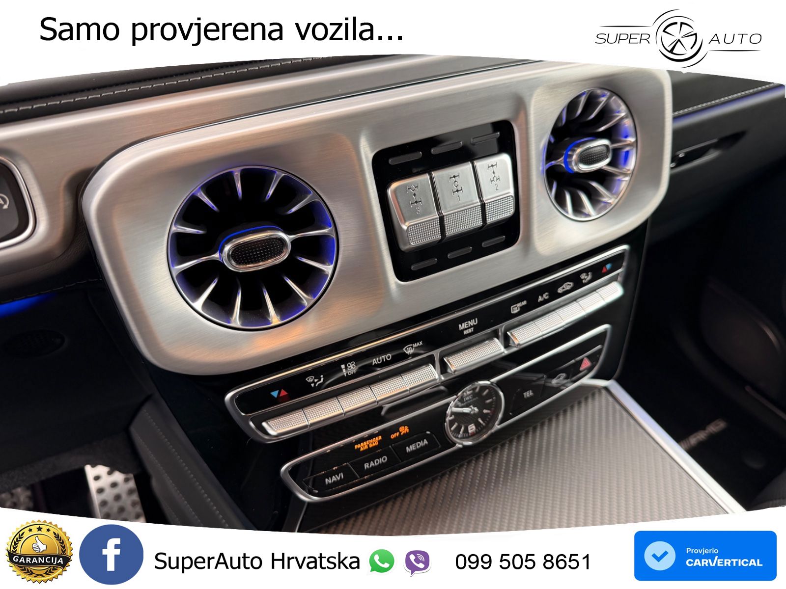Mercedes AMG G 63 Long V8 (585 KS) 4MATIC 9G-TRONIC AMG SPEEDSHIFT TCT