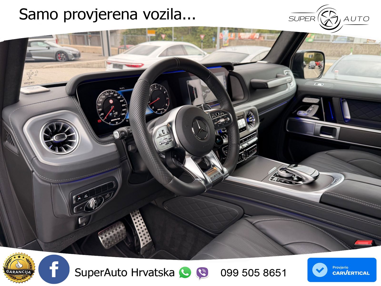 Mercedes AMG G 63 Long V8 (585 KS) 4MATIC 9G-TRONIC AMG SPEEDSHIFT TCT