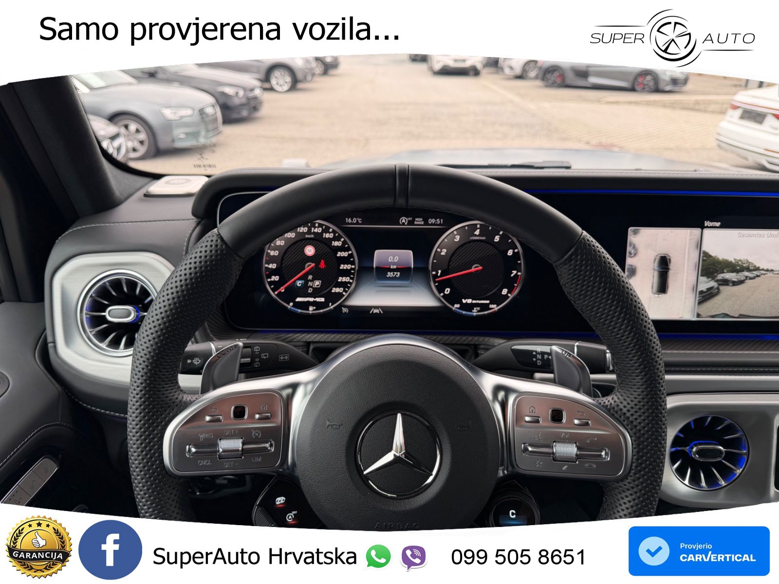 Mercedes AMG G 63 Long V8 (585 KS) 4MATIC 9G-TRONIC AMG SPEEDSHIFT TCT