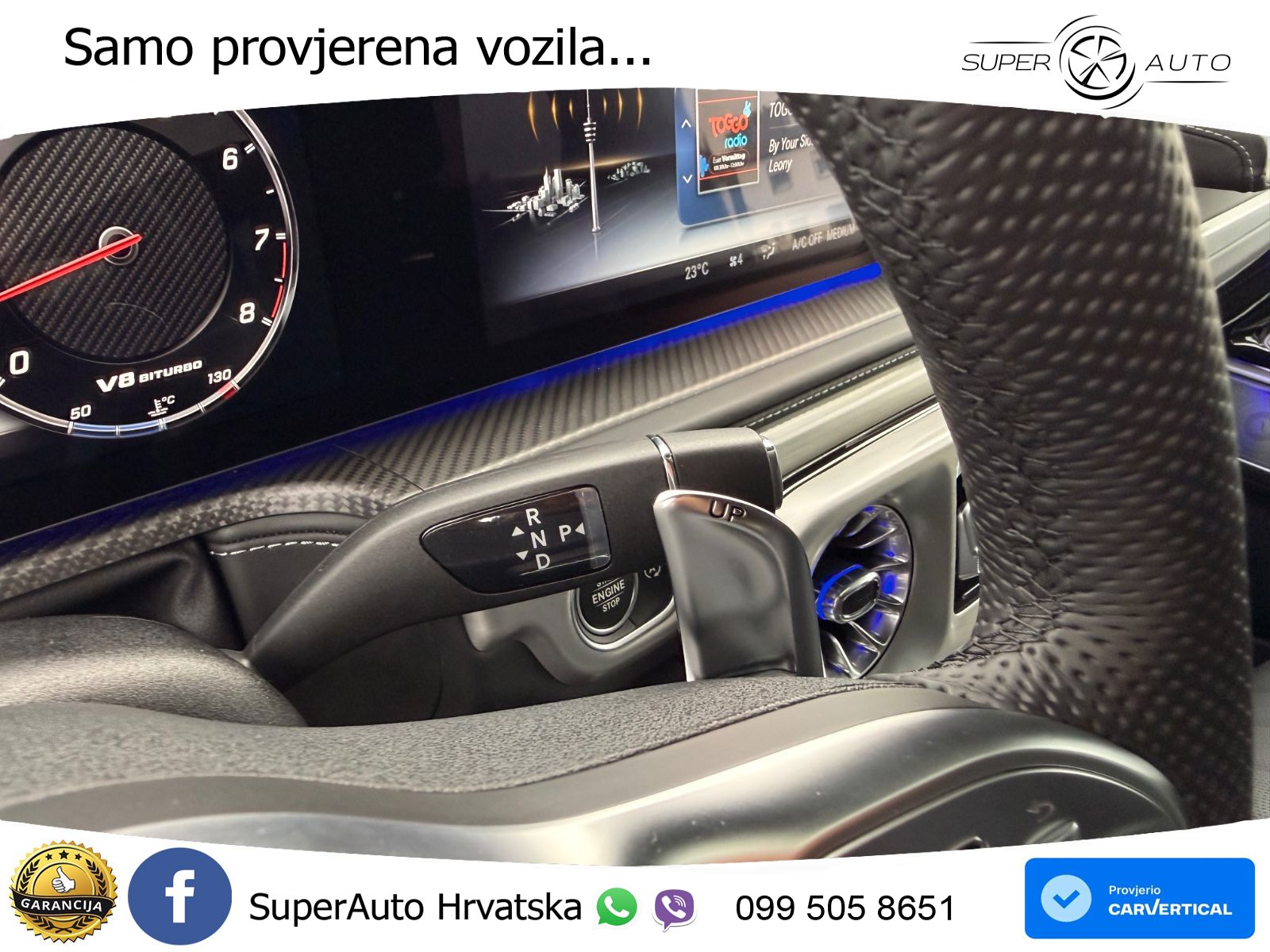 Mercedes AMG G 63 Long V8 (585 KS) 4MATIC 9G-TRONIC AMG SPEEDSHIFT TCT