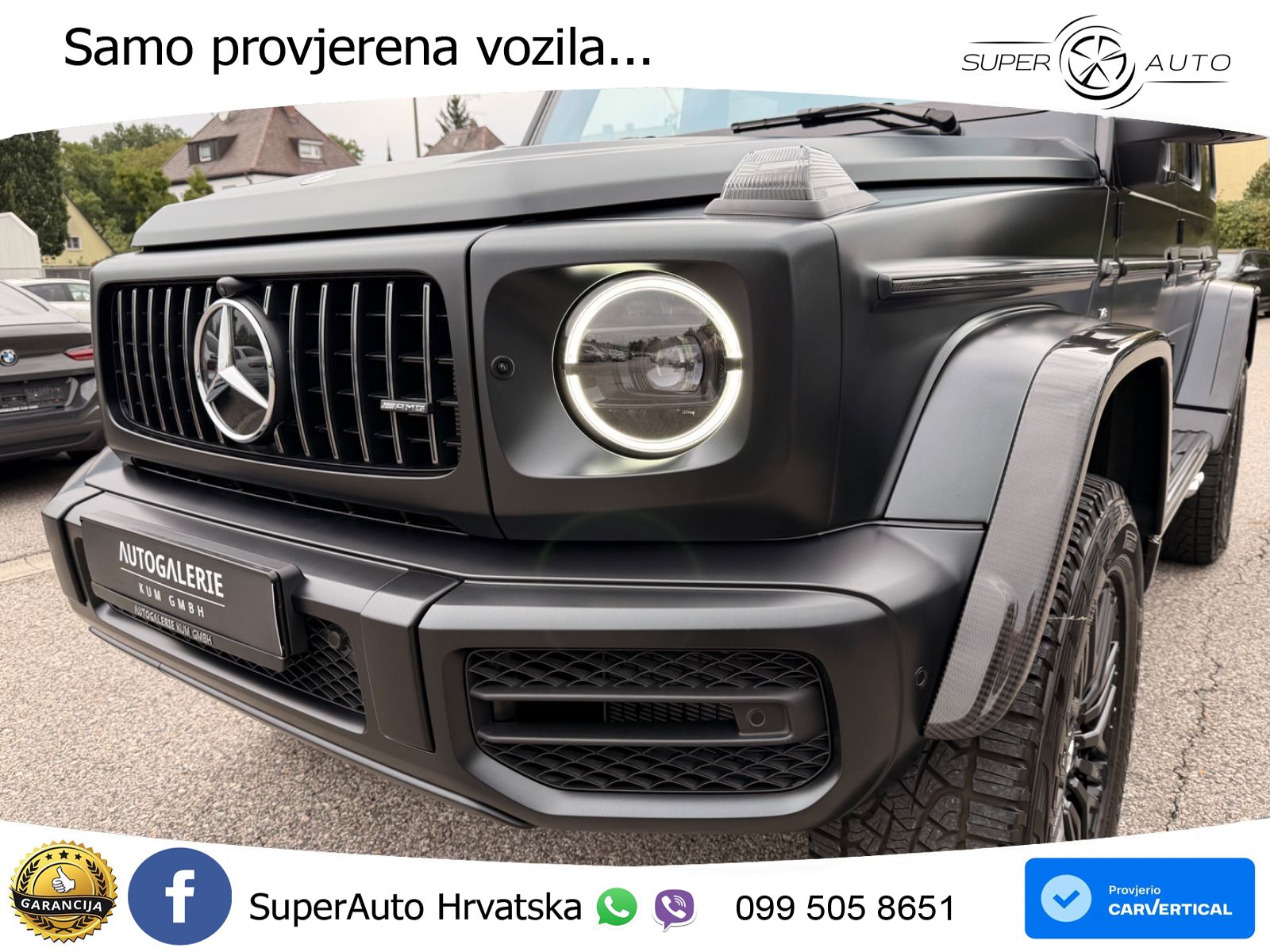 Mercedes AMG G 63 Long V8 (585 KS) 4MATIC 9G-TRONIC AMG SPEEDSHIFT TCT