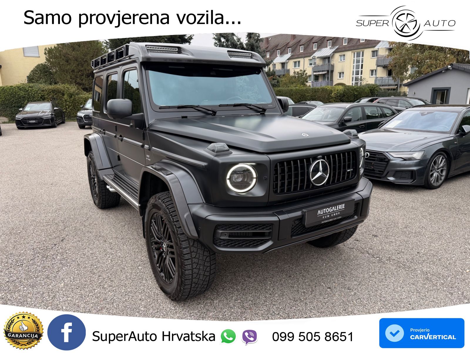Mercedes AMG G 63 Long V8 (585 KS) 4MATIC 9G-TRONIC AMG SPEEDSHIFT TCT