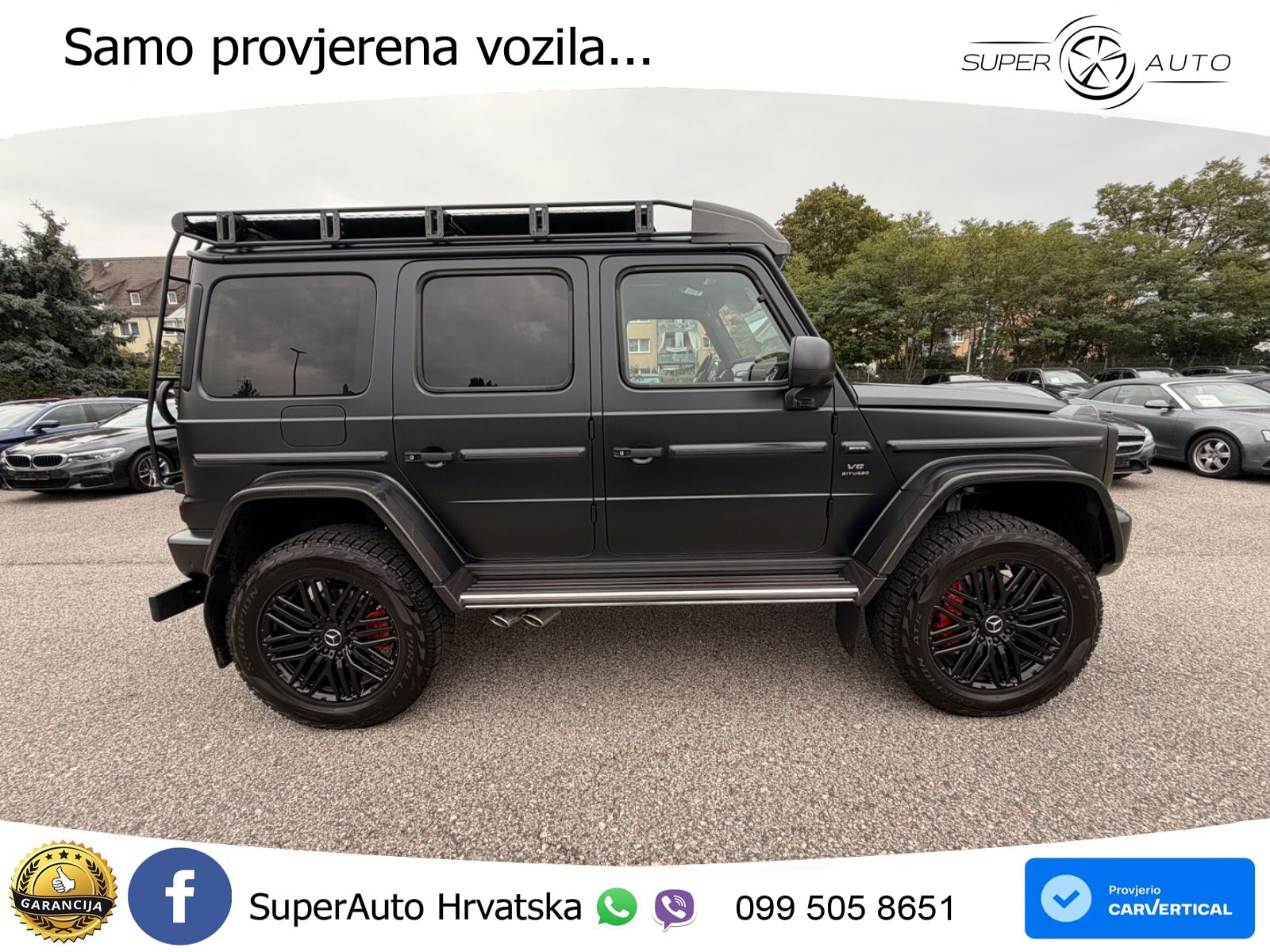 Mercedes AMG G 63 Long V8 (585 KS) 4MATIC 9G-TRONIC AMG SPEEDSHIFT TCT