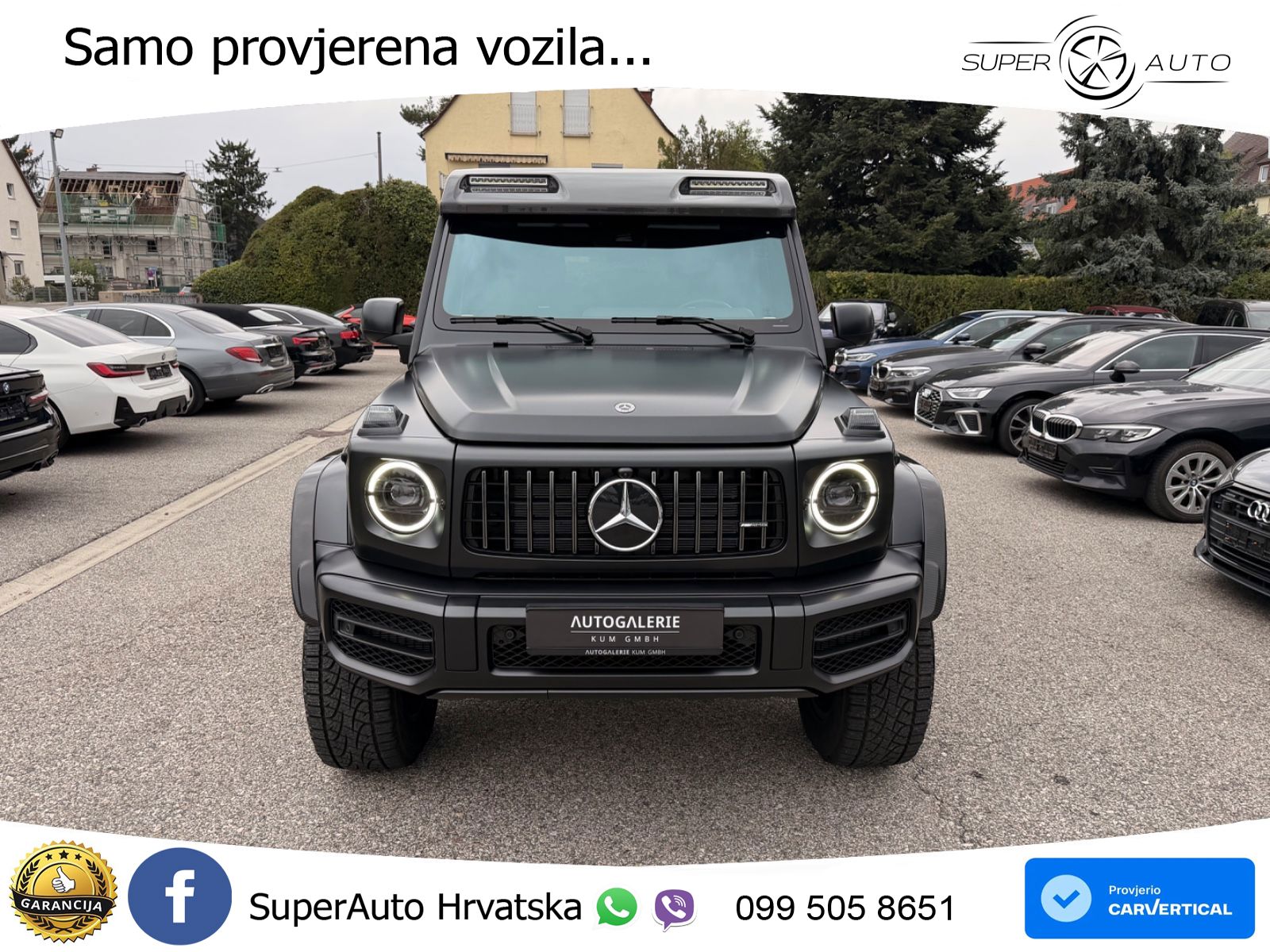 Mercedes AMG G 63 Long V8 (585 KS) 4MATIC 9G-TRONIC AMG SPEEDSHIFT TCT