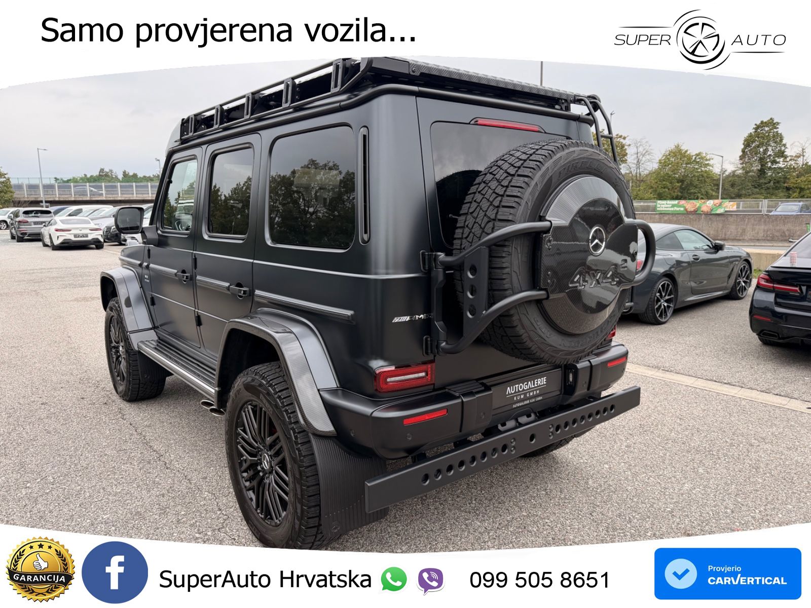 Mercedes AMG G 63 Long V8 (585 KS) 4MATIC 9G-TRONIC AMG SPEEDSHIFT TCT