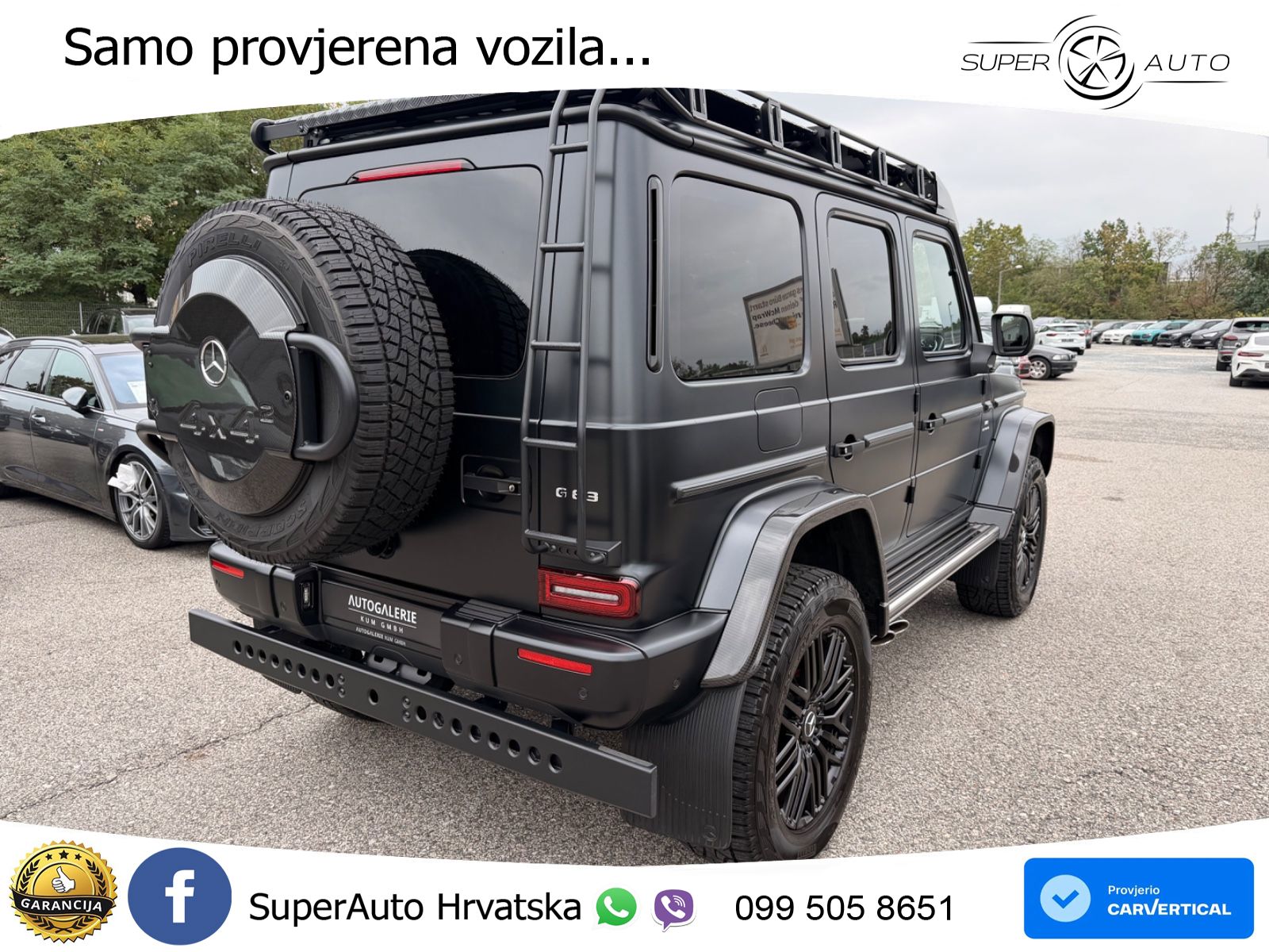 Mercedes AMG G 63 Long V8 (585 KS) 4MATIC 9G-TRONIC AMG SPEEDSHIFT TCT