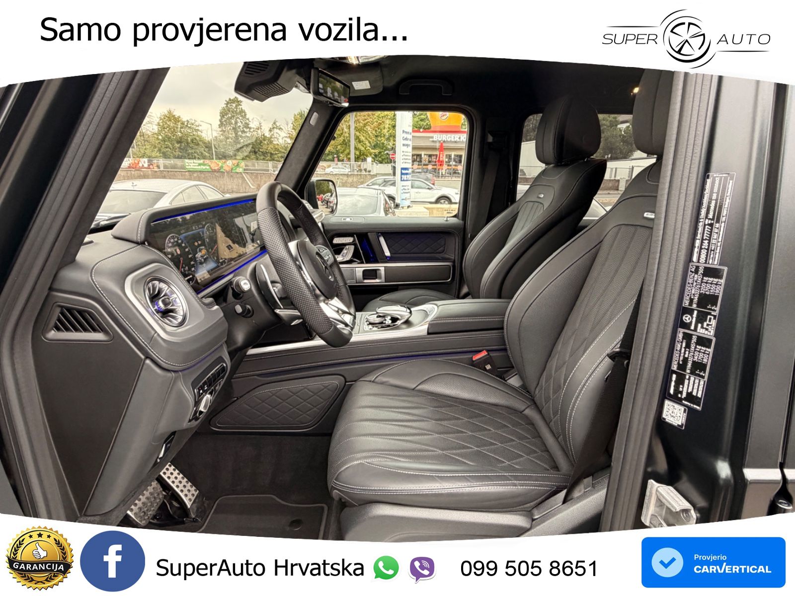 Mercedes AMG G 63 Long V8 (585 KS) 4MATIC 9G-TRONIC AMG SPEEDSHIFT TCT