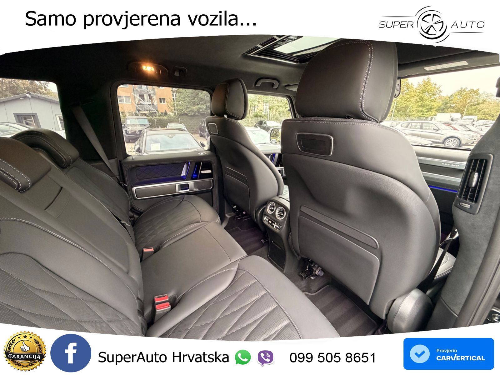 Mercedes AMG G 63 Long V8 (585 KS) 4MATIC 9G-TRONIC AMG SPEEDSHIFT TCT