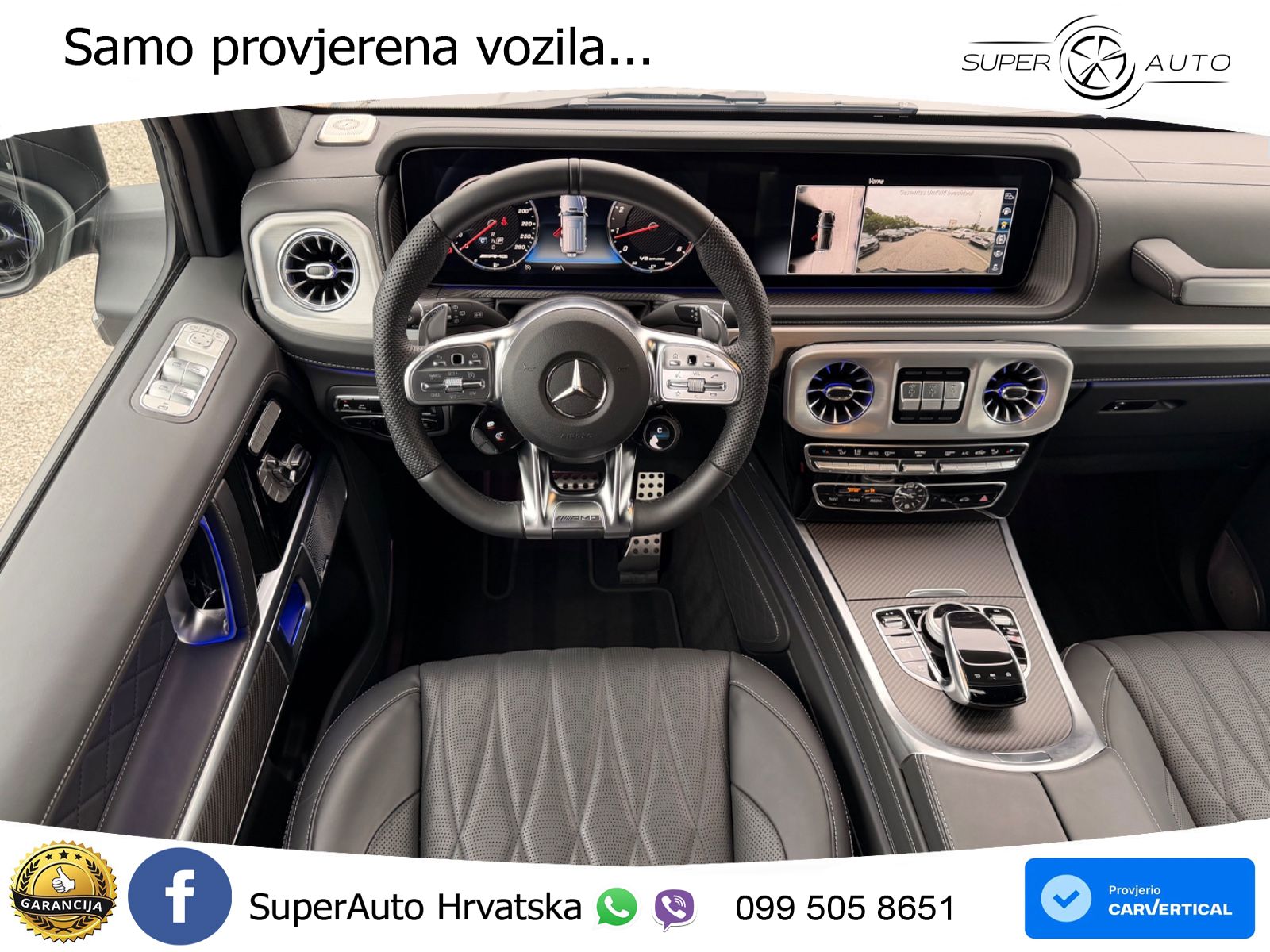 Mercedes AMG G 63 Long V8 (585 KS) 4MATIC 9G-TRONIC AMG SPEEDSHIFT TCT