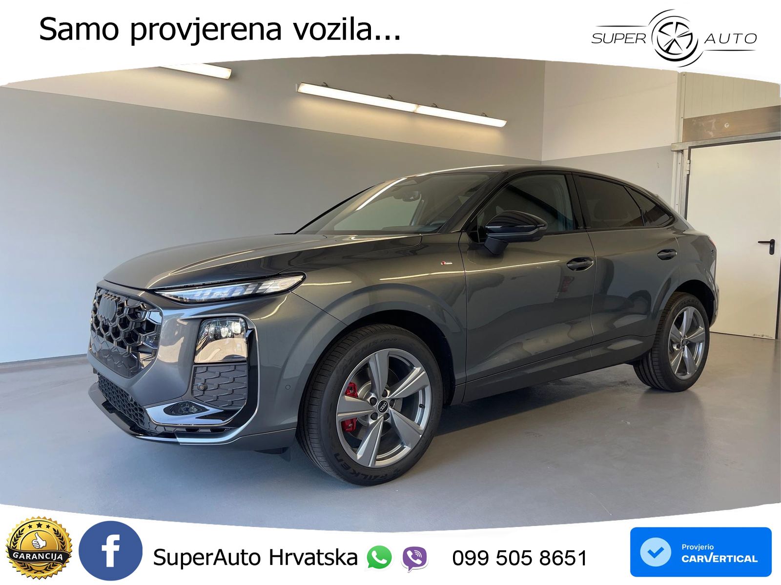 Audi Q3 III Sportback 2.0 TFSI (204 KS) quattro S tronic S line MATRIX+GR SJED+KAM