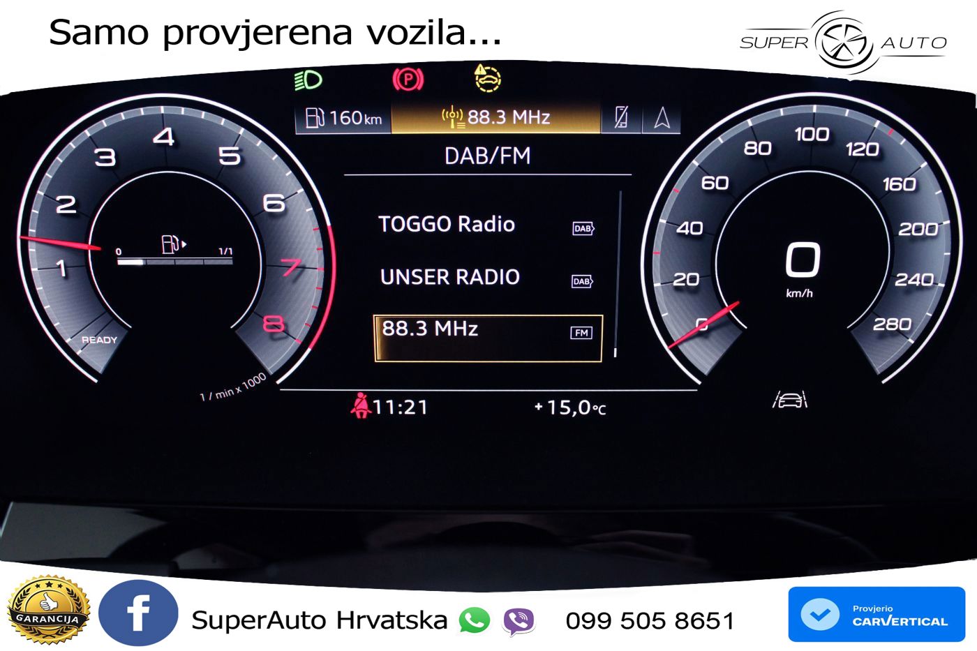 Audi A3 35 TFSI (150 KS) advanced