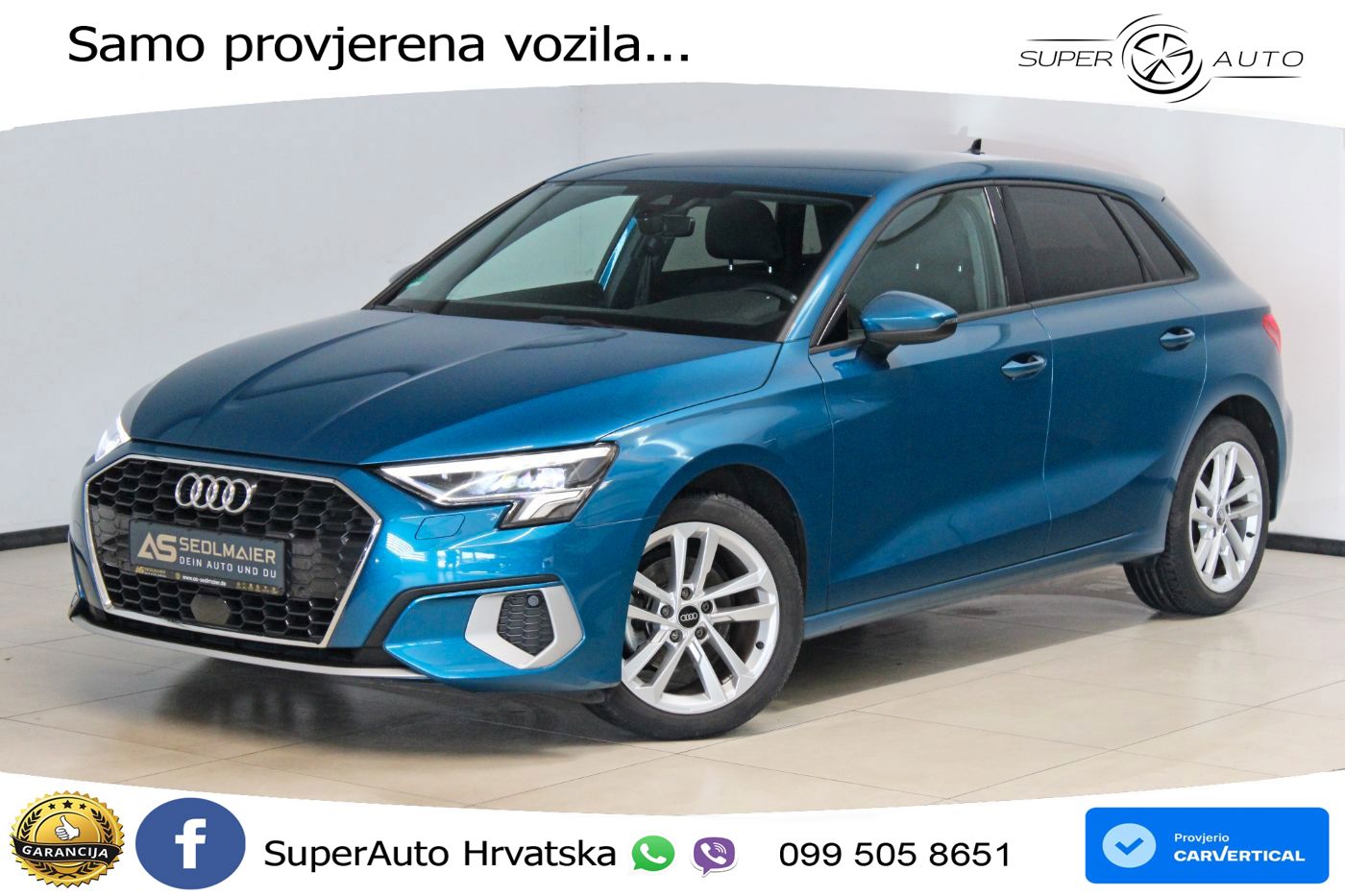 Audi A3 35 TFSI (150 KS) advanced