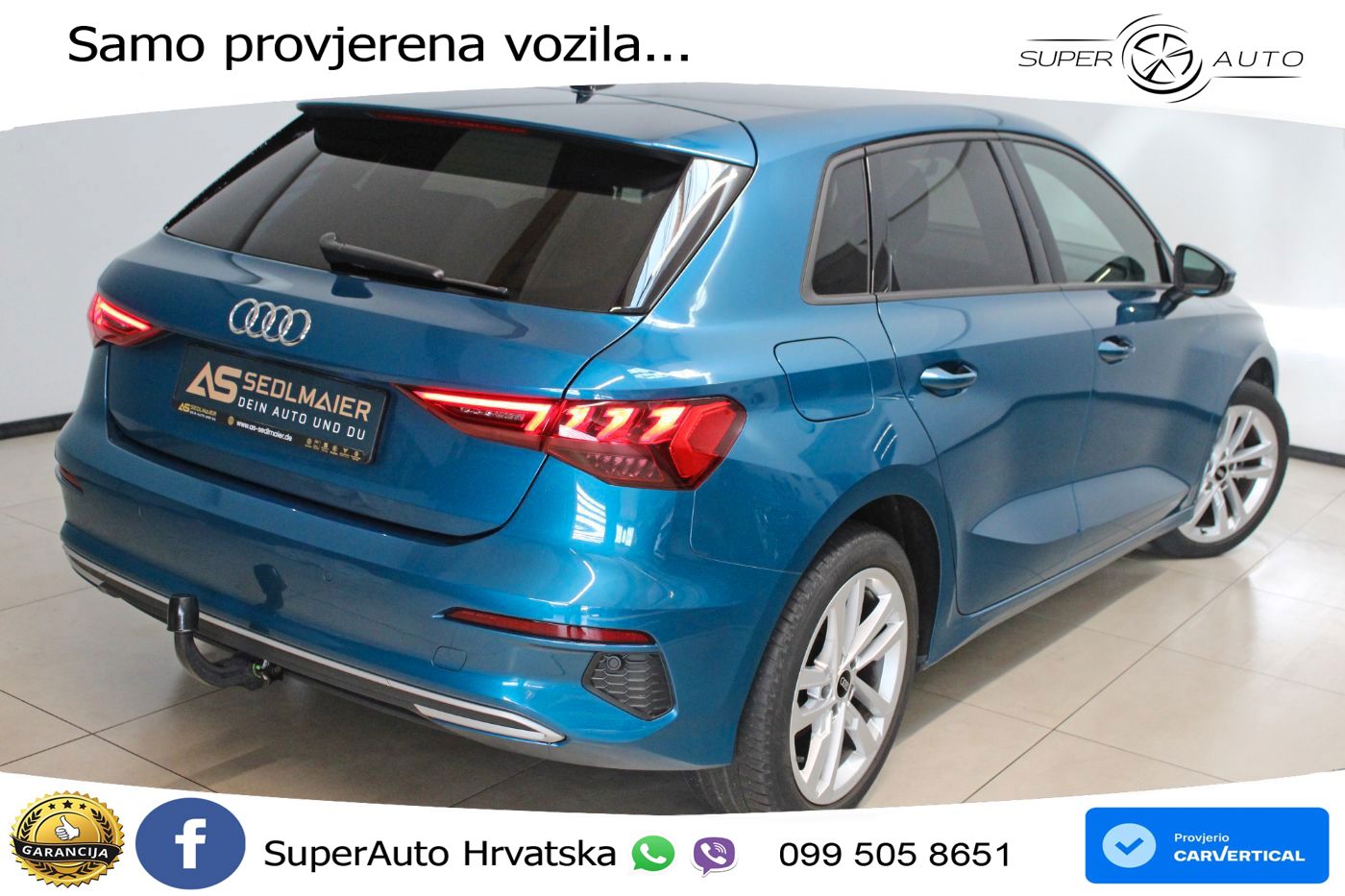 Audi A3 35 TFSI (150 KS) advanced