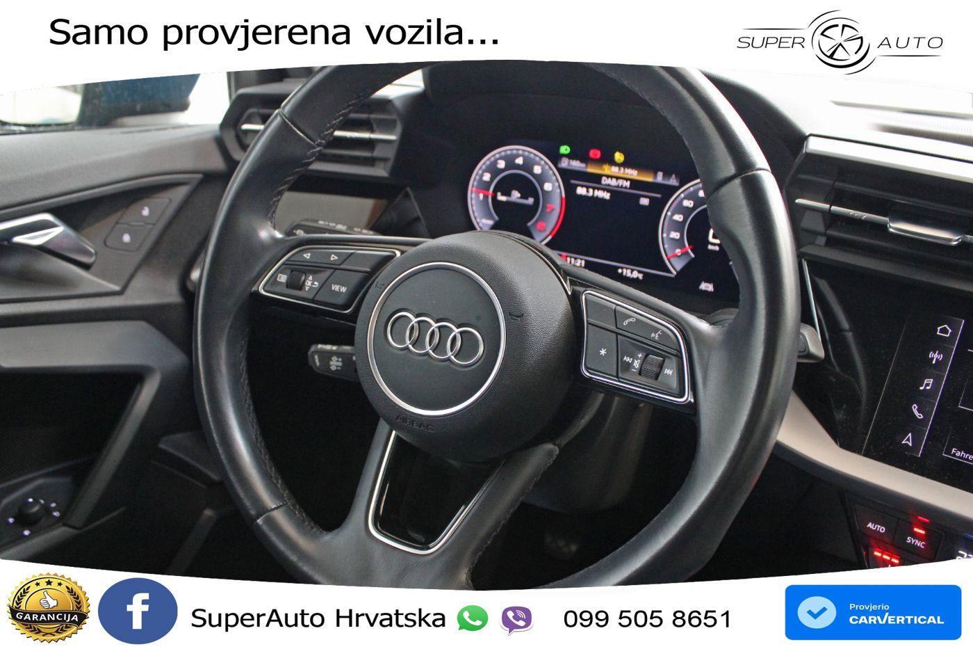 Audi A3 35 TFSI (150 KS) advanced