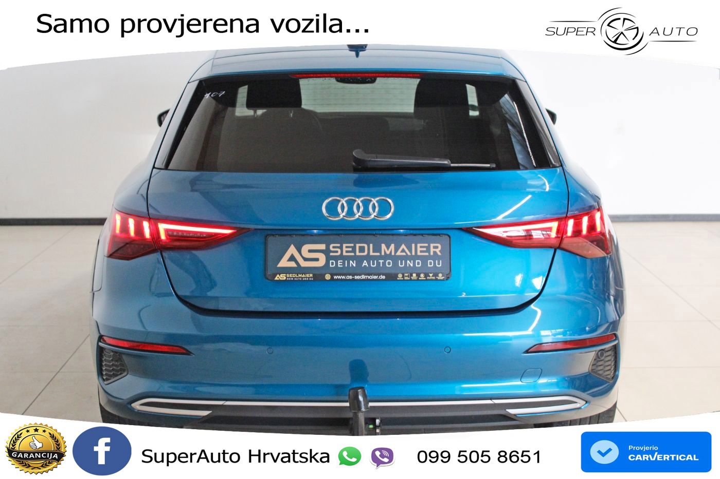 Audi A3 35 TFSI (150 KS) advanced
