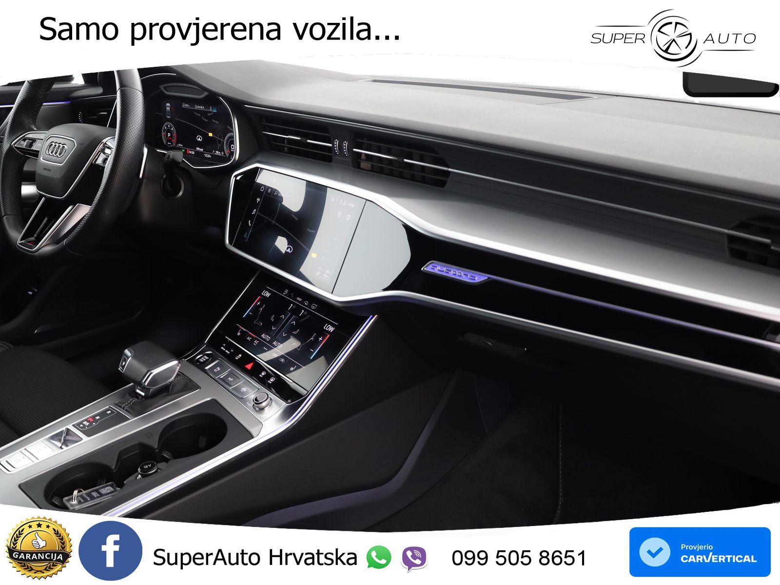 Audi A6 40 TDI (204 KS) quattro ultra S tronic S line LED+GR SJED+ACC