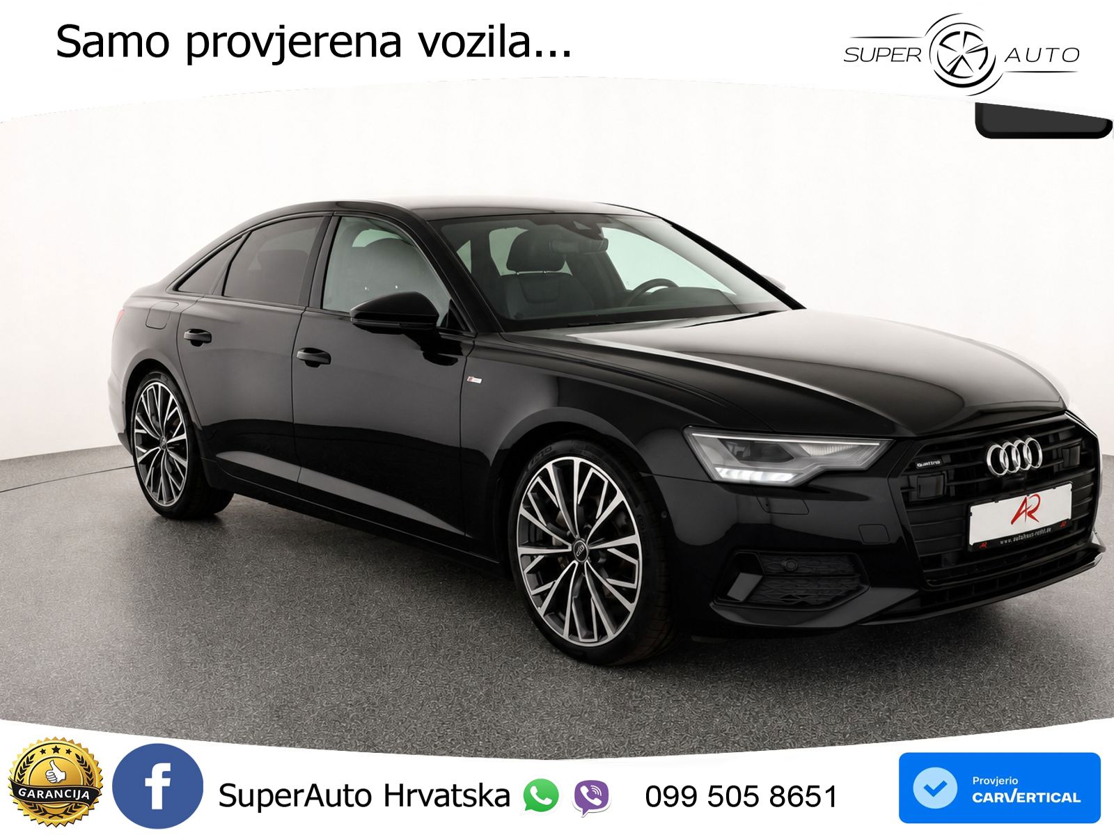 Audi A6 40 TDI (204 KS) quattro ultra S tronic S line LED+GR SJED+ACC