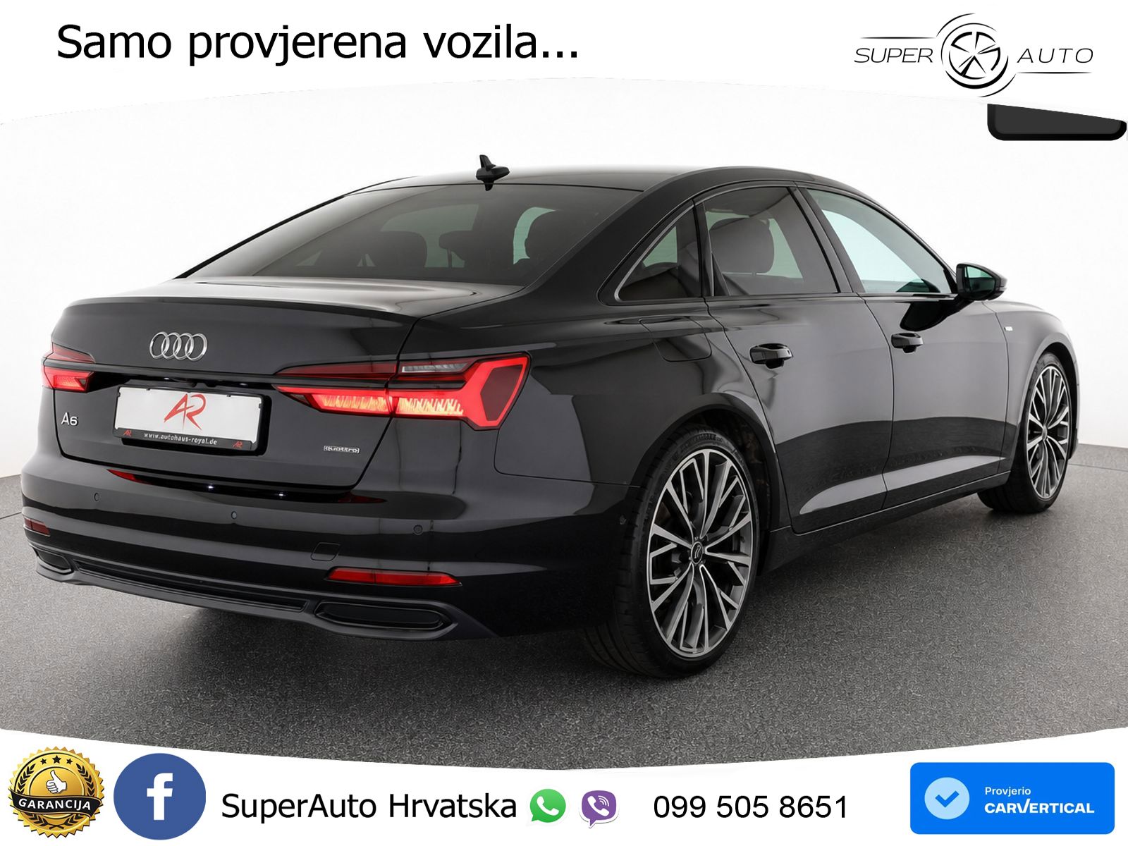 Audi A6 40 TDI (204 KS) quattro ultra S tronic S line LED+GR SJED+ACC
