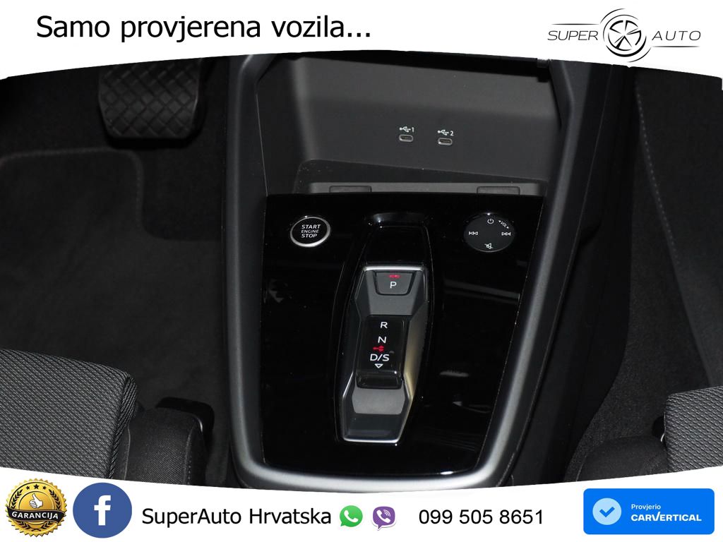 Audi A3 Sportback 30 TFSI (116 KS) Mild Hybrid S tronic LED+GR SJED+ACC