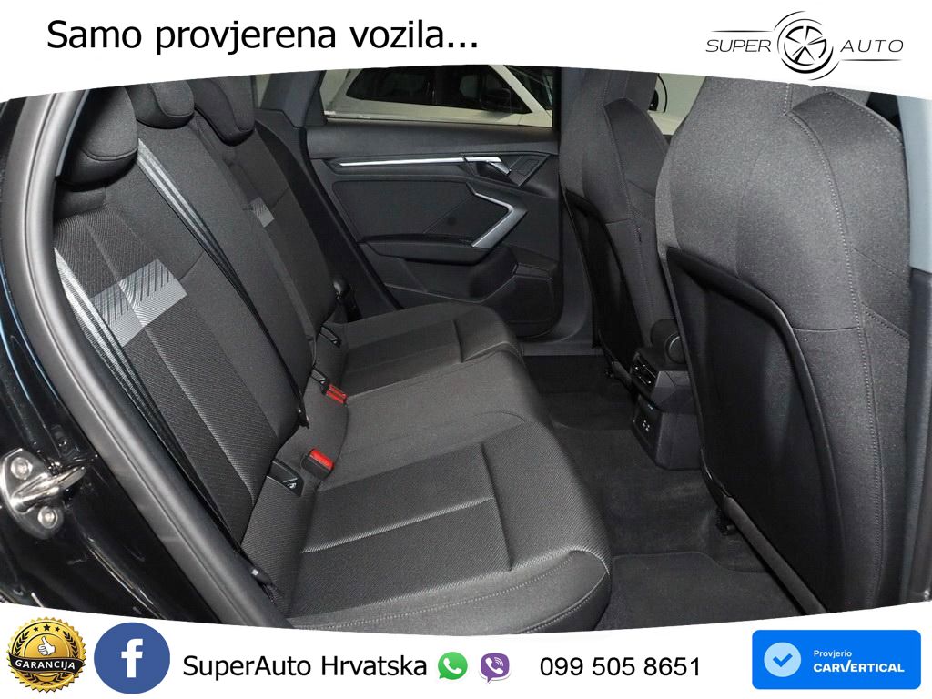 Audi A3 Sportback 30 TFSI (116 KS) Mild Hybrid S tronic LED+GR SJED+ACC