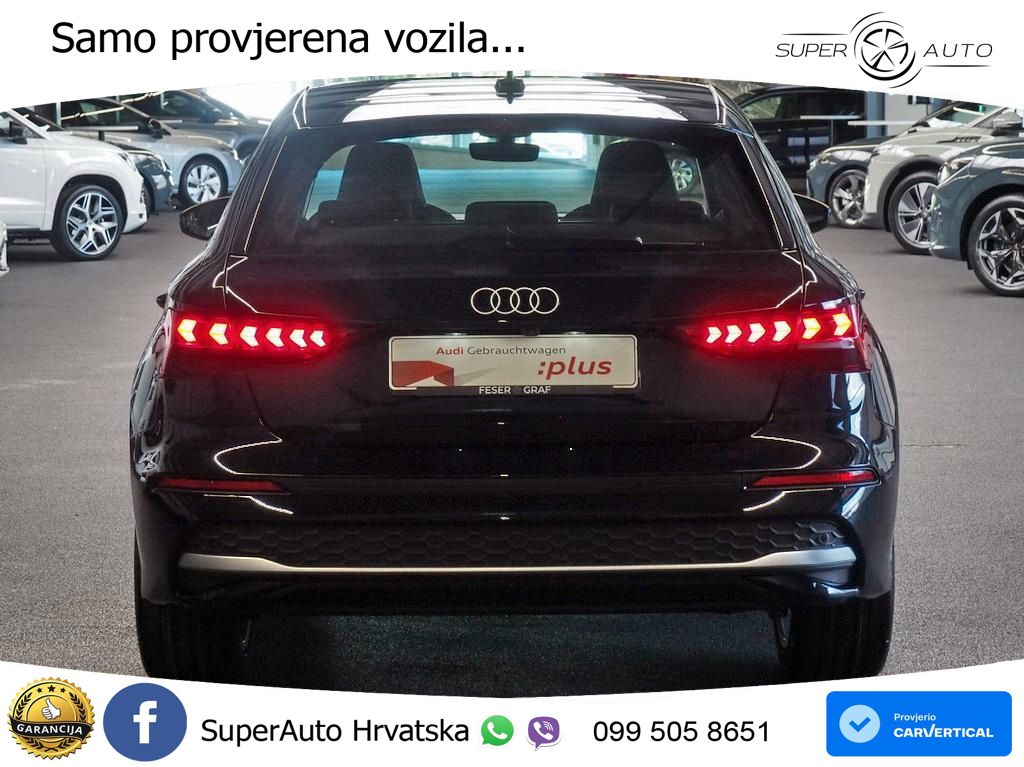 Audi A3 Sportback 30 TFSI (116 KS) Mild Hybrid S tronic LED+GR SJED+ACC