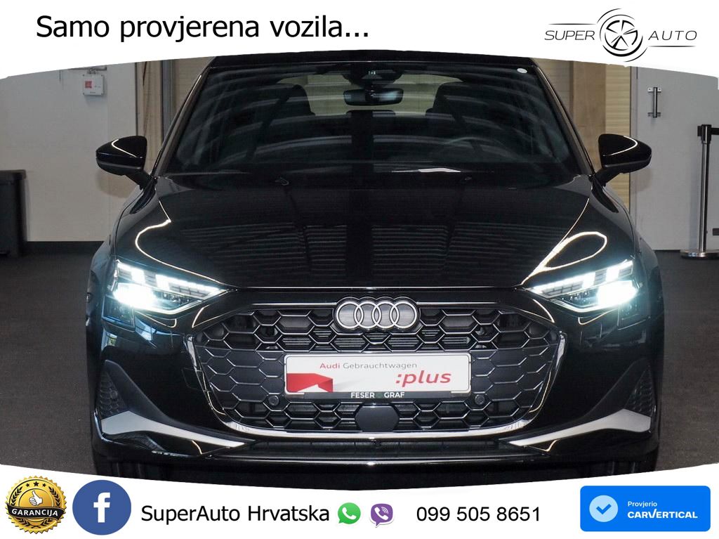 Audi A3 Sportback 30 TFSI (116 KS) Mild Hybrid S tronic LED+GR SJED+ACC