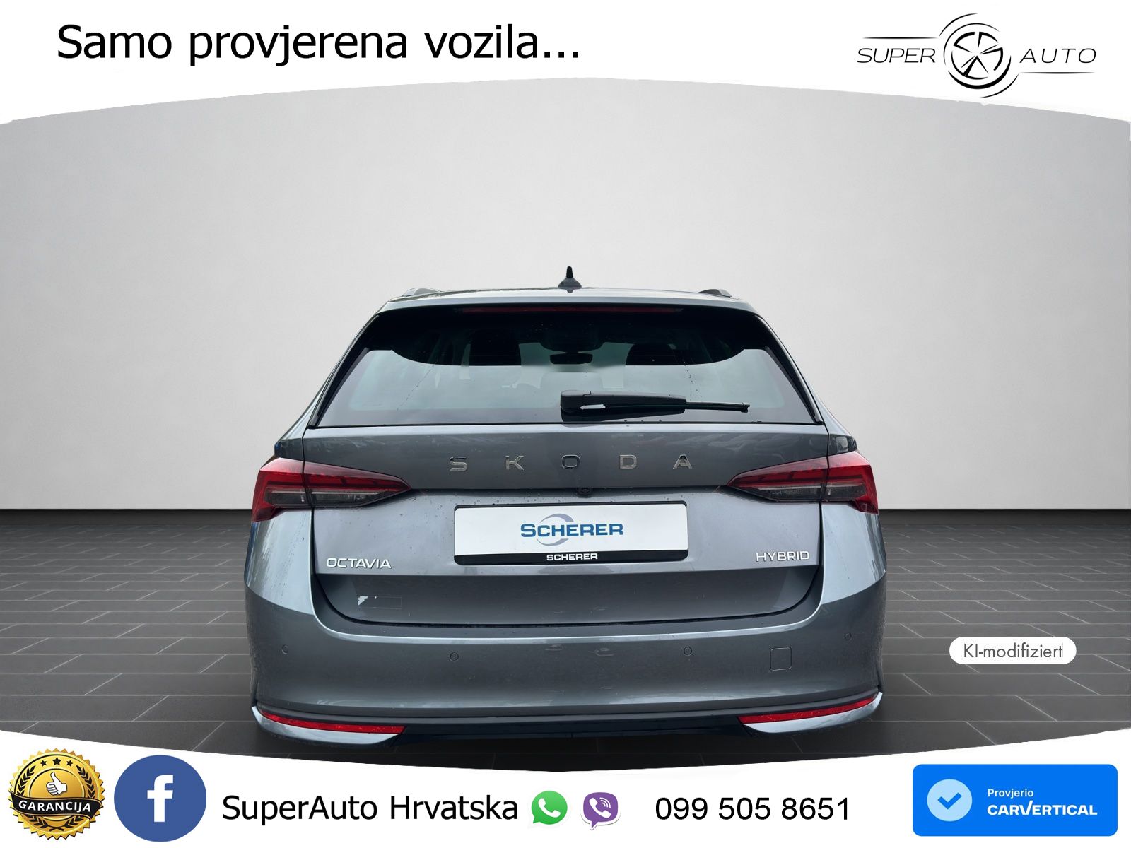 Škoda Octavia Combi 1.5 TSI (150 KS) DSG Selection MATRIX+GR SJED+KAM