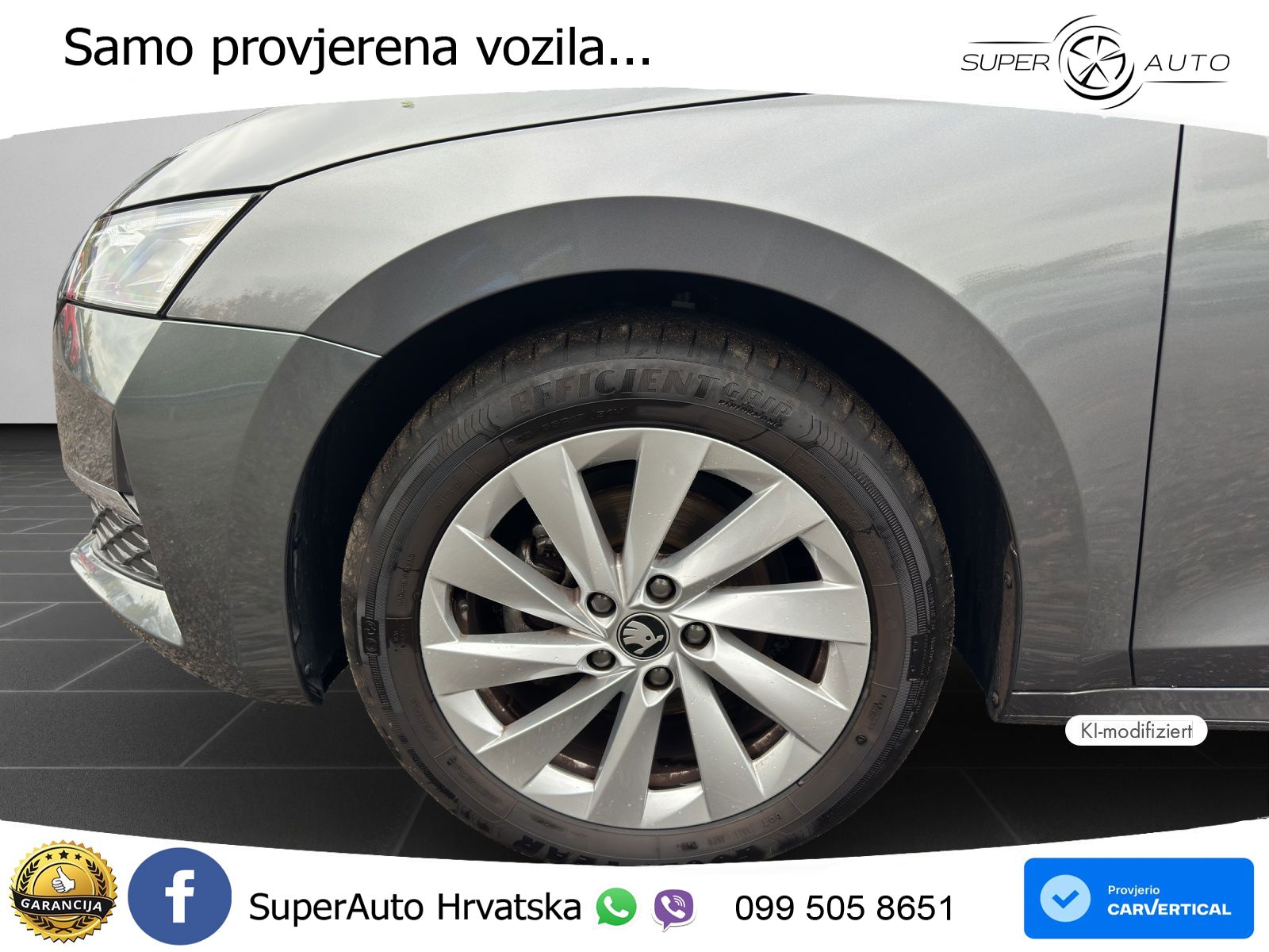 Škoda Octavia Combi 1.5 TSI (150 KS) DSG Selection MATRIX+GR SJED+KAM