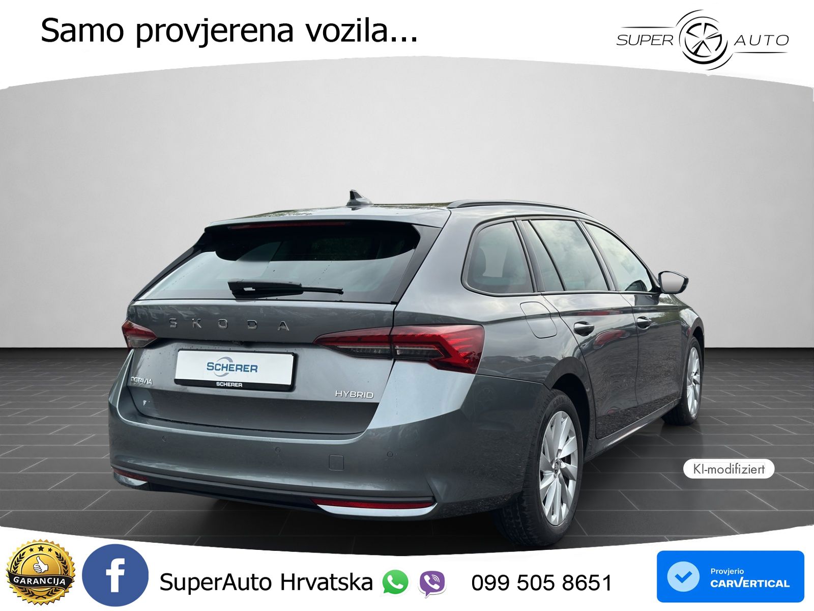 Škoda Octavia Combi 1.5 TSI (150 KS) DSG Selection MATRIX+GR SJED+KAM