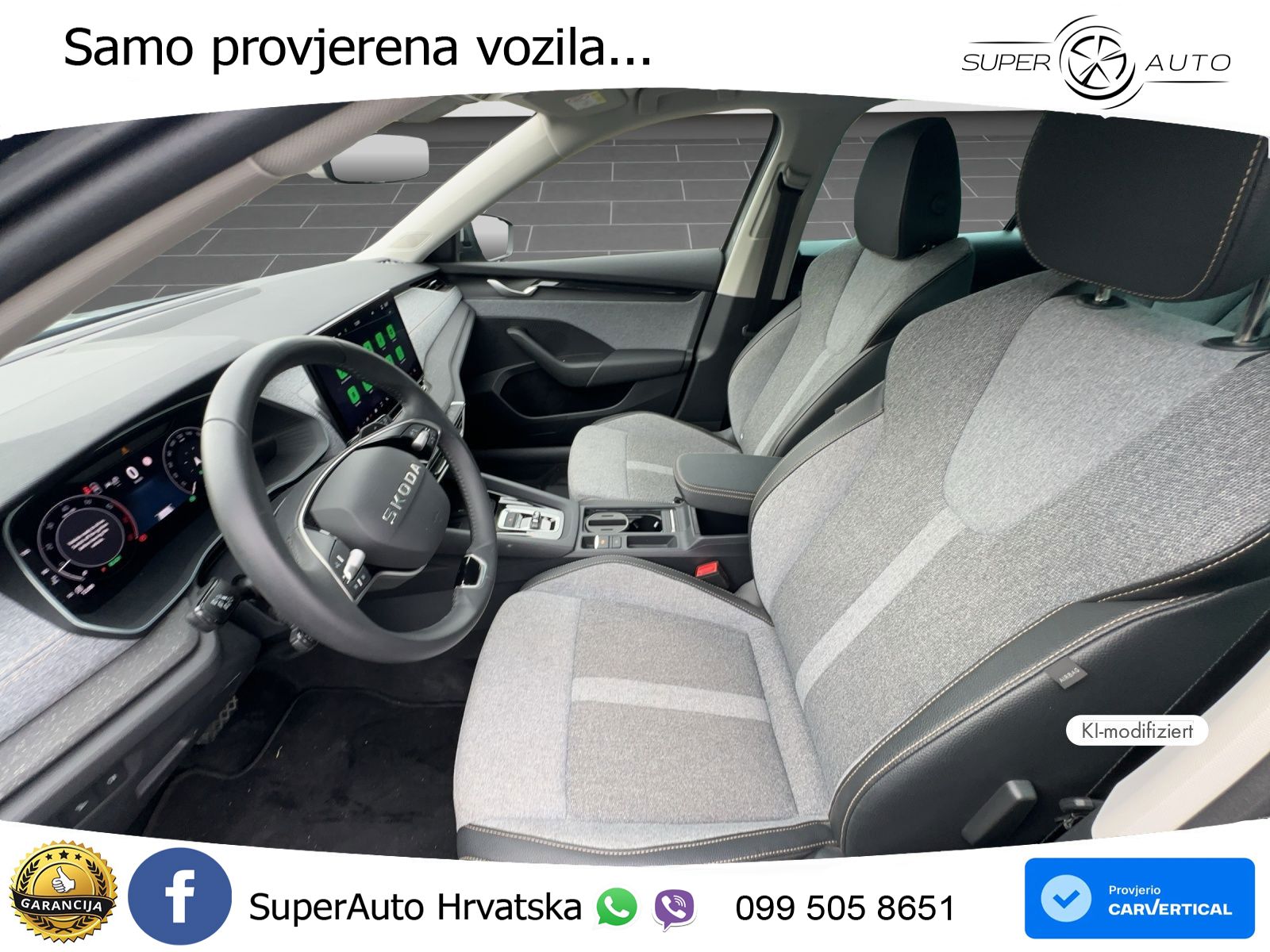 Škoda Octavia Combi 1.5 TSI (150 KS) DSG Selection MATRIX+GR SJED+KAM