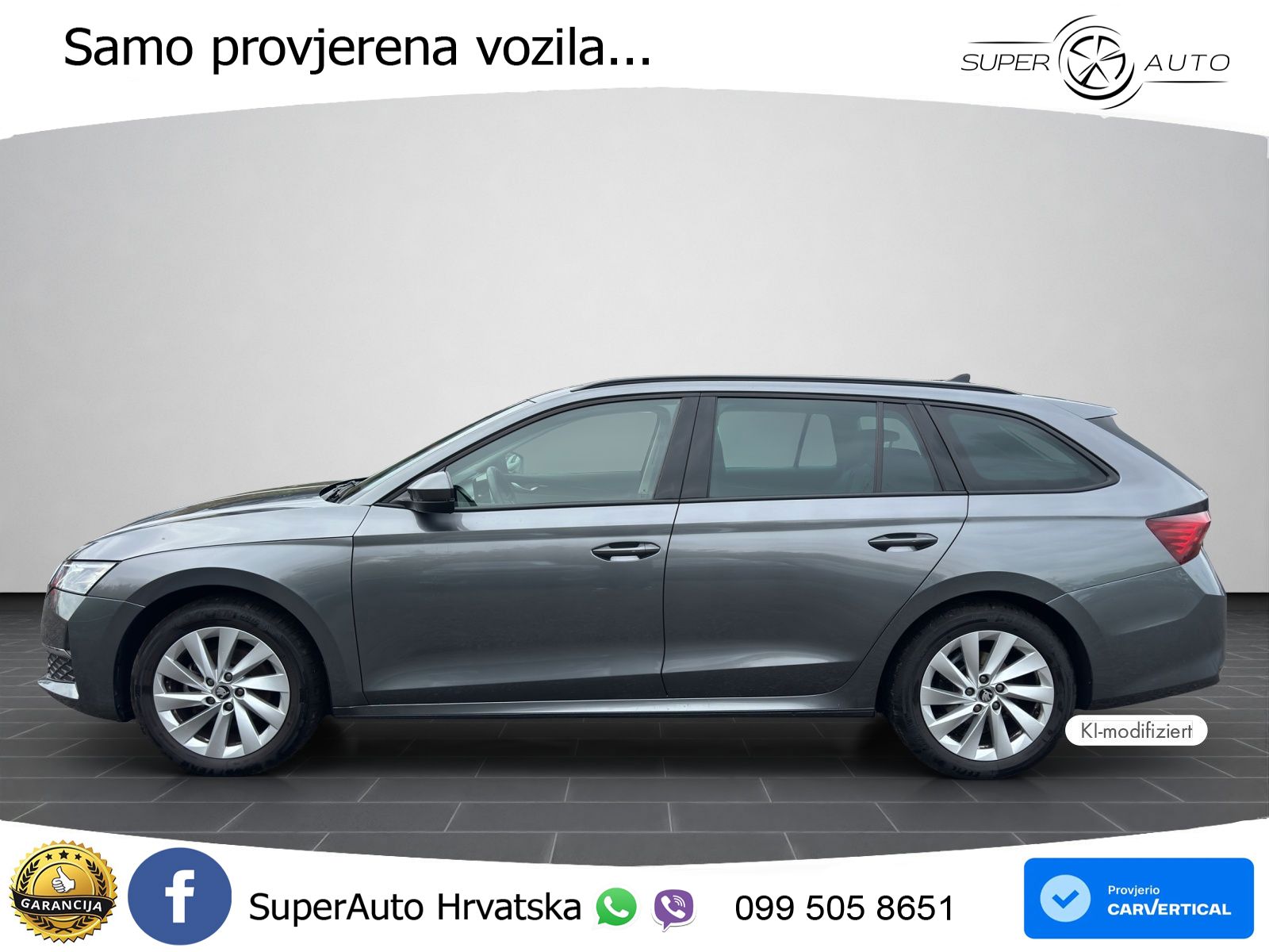 Škoda Octavia Combi 1.5 TSI (150 KS) DSG Selection MATRIX+GR SJED+KAM