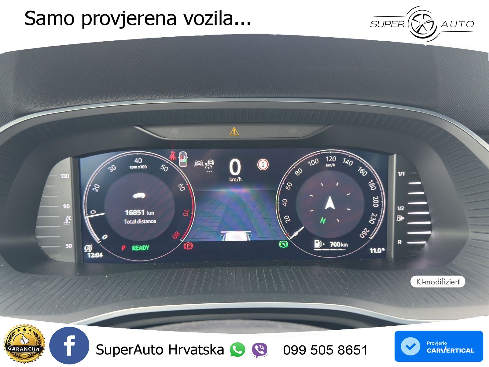 Škoda Octavia Combi 1.5 TSI (150 KS) DSG Selection MATRIX+GR SJED+KAM