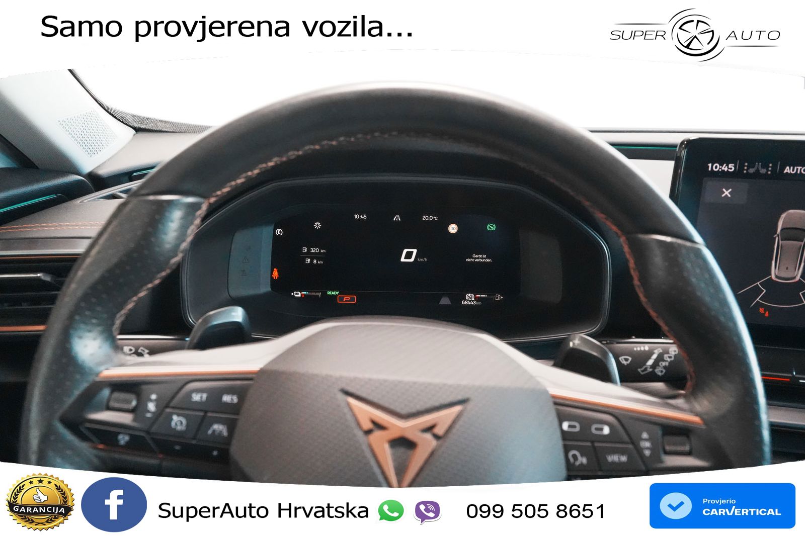 Cupra Formentor 1.4 TSI (204 KS) e-Hybrid DSG LED+GR SJED+ACC