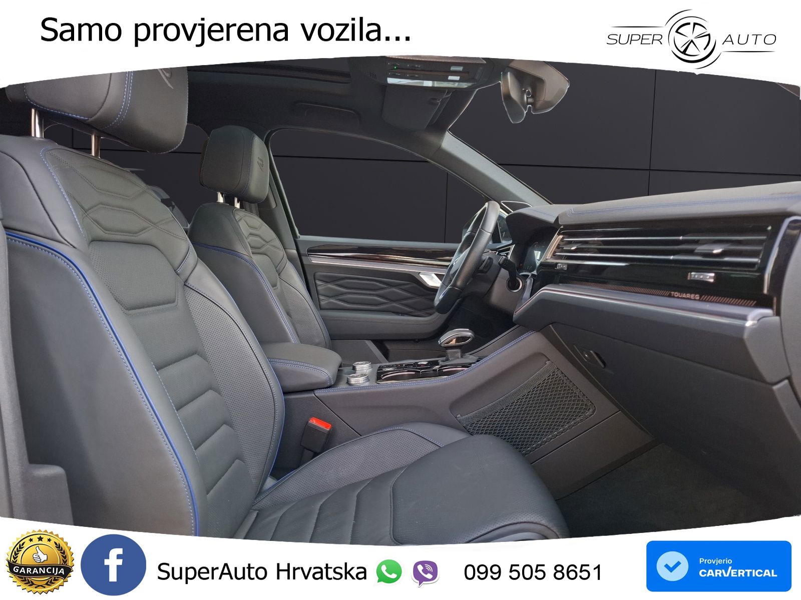 Volkswagen Touareg R 3.0 V6 TFSI (462 KS) 4MOTION Tiptronic ZRAČNI+ACC+GR SJED+KAM+PANO