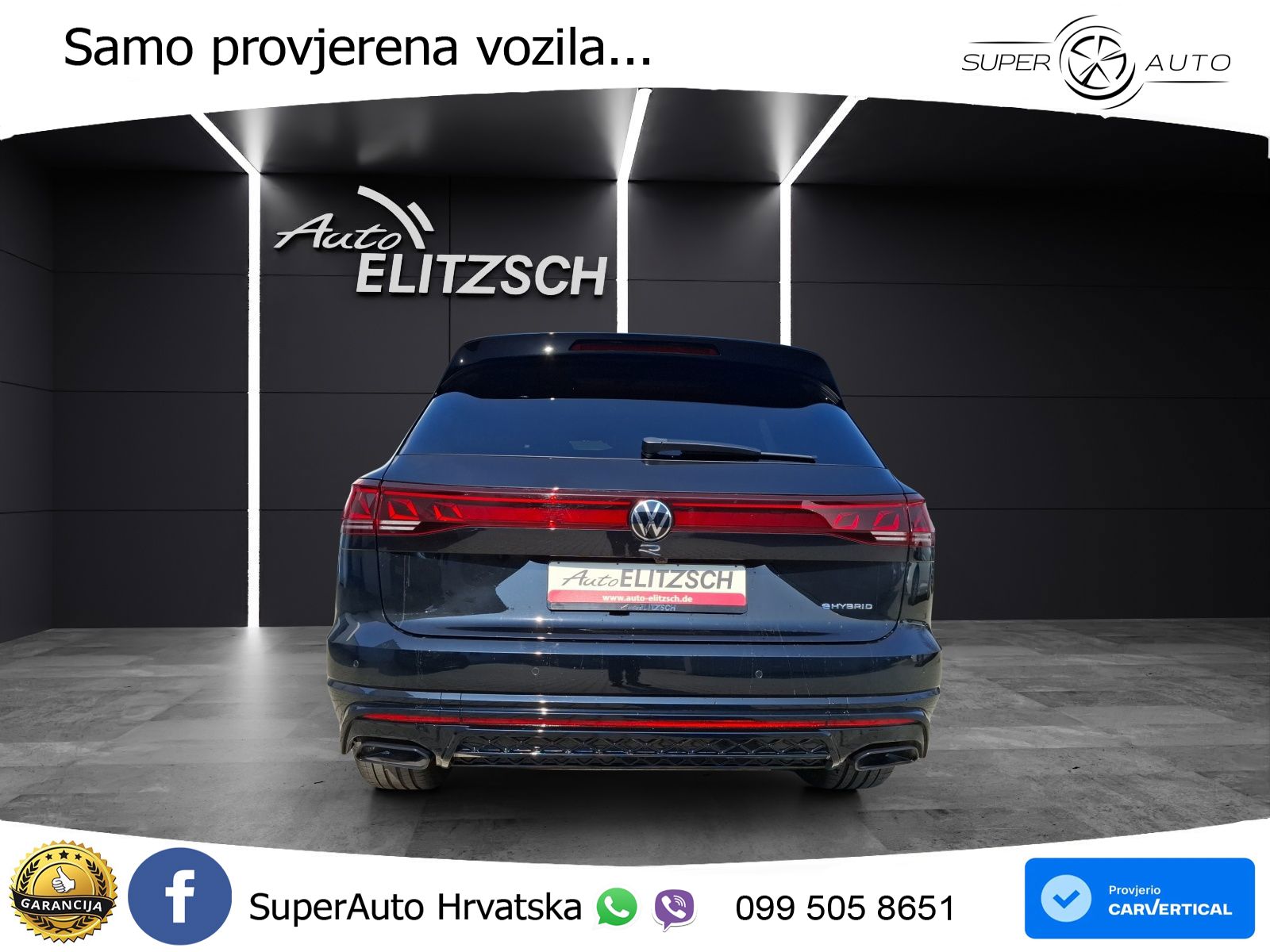 Volkswagen Touareg R 3.0 V6 TFSI (462 KS) 4MOTION Tiptronic ZRAČNI+ACC+GR SJED+KAM+PANO