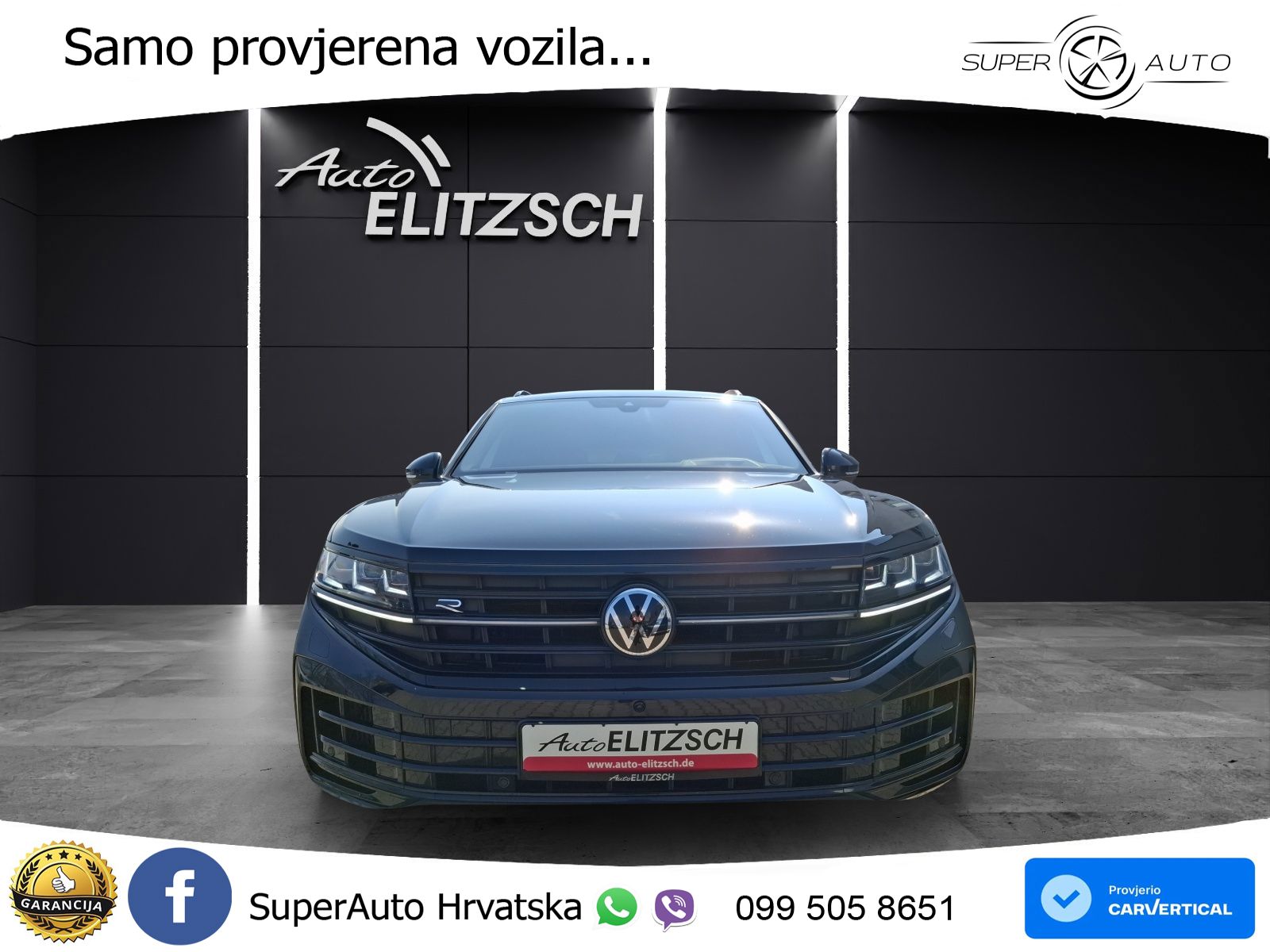 Volkswagen Touareg R 3.0 V6 TFSI (462 KS) 4MOTION Tiptronic ZRAČNI+ACC+GR SJED+KAM+PANO