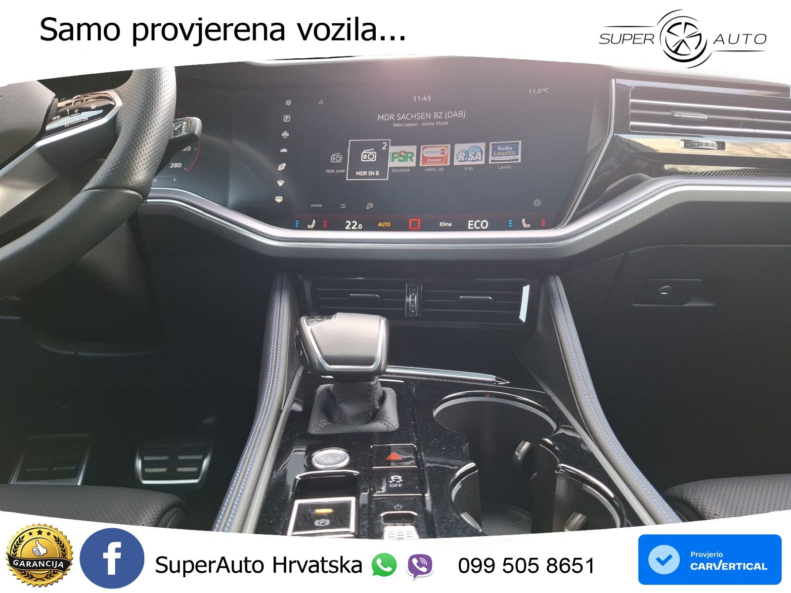 Volkswagen Touareg R 3.0 V6 TFSI (462 KS) 4MOTION Tiptronic ZRAČNI+ACC+GR SJED+KAM+PANO