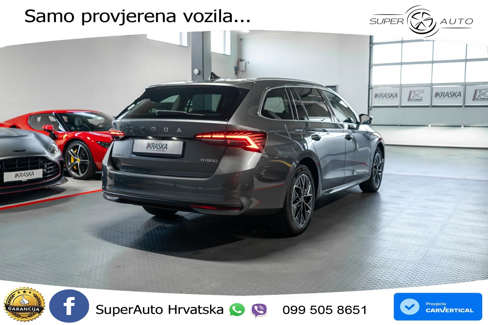 Škoda Octavia Combi 1.5 TSI (150 KS) DSG Selection LED+GR SJED+ACC