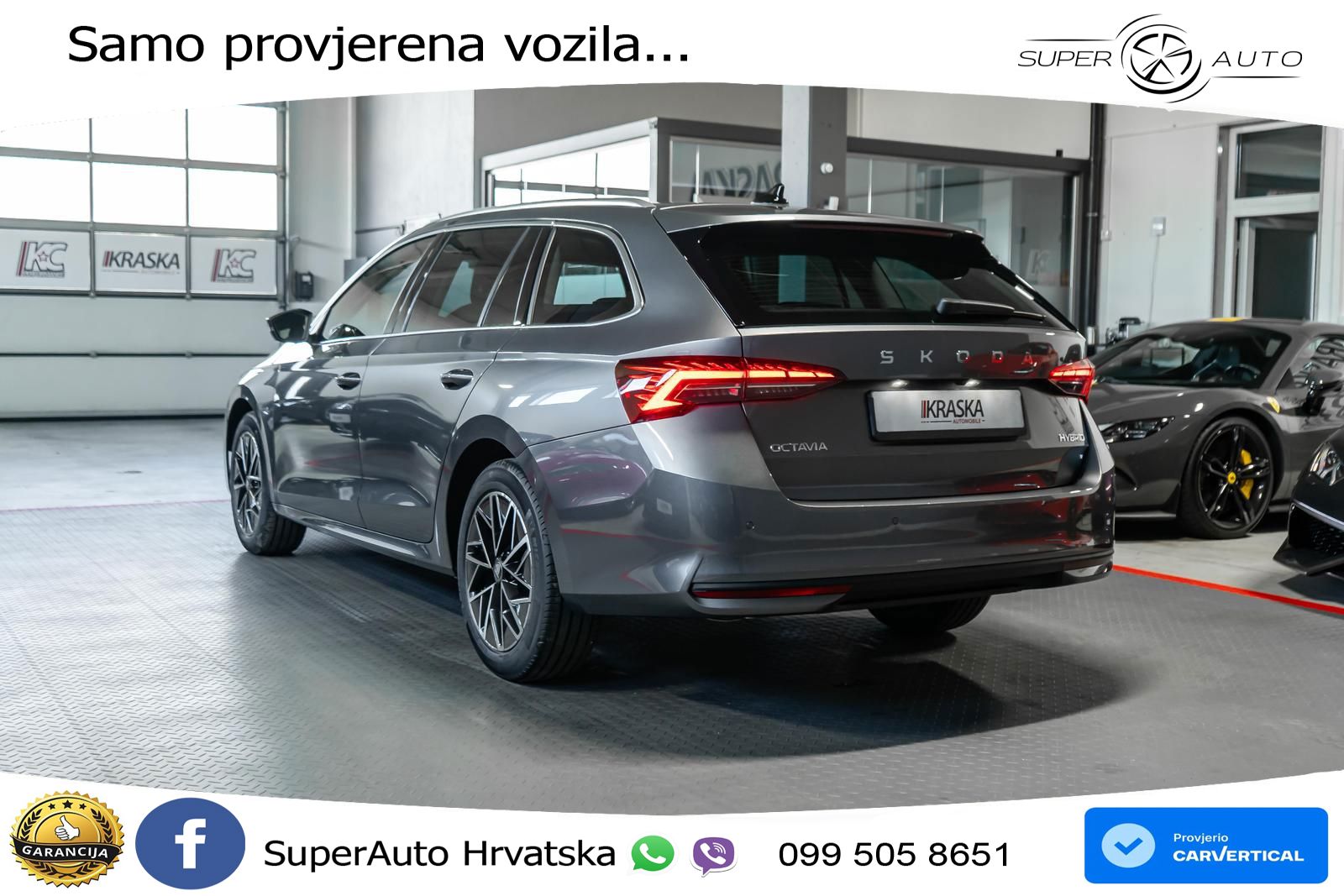 Škoda Octavia Combi 1.5 TSI (150 KS) DSG Selection LED+GR SJED+ACC